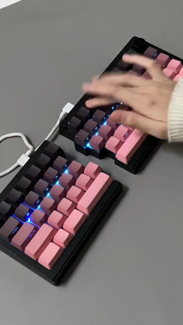Amazon.com: ZORNHER ST68 Wireless Ergonomic Split Mechanical