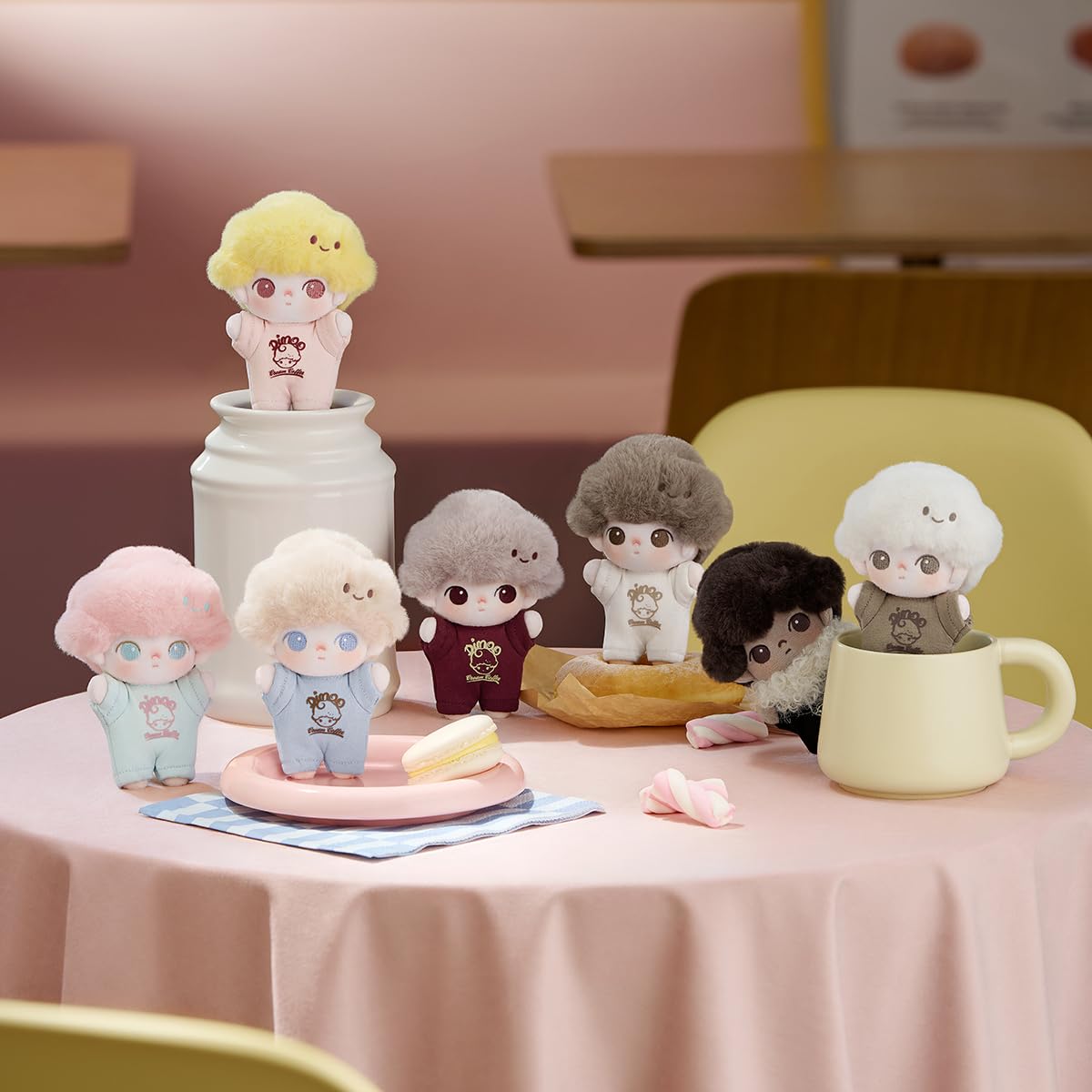 Amazon.co.jp: POP MART DIMOO Crush on Coffee シリーズ ぬいぐるみ