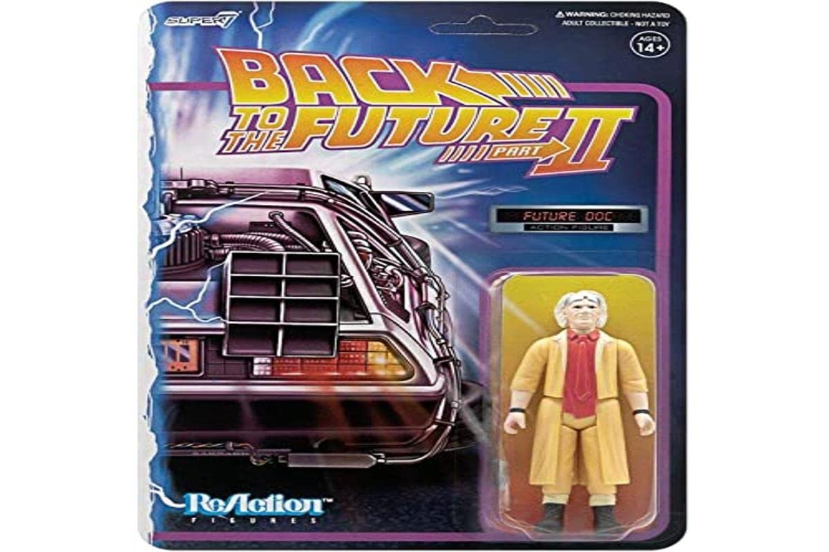 Amazon.com: Super7 Back to The Future Part II: Doc Brown Reaction