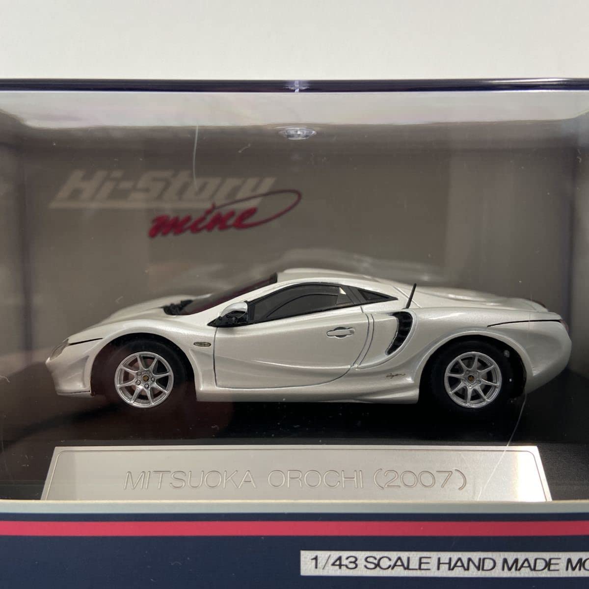 Amazon | Hi-story 1/43 MITSUOKA OROCHI 2007年 パールホワイト ハイ