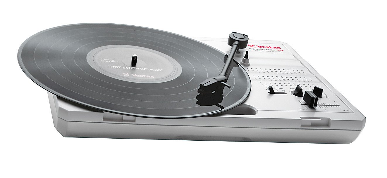 Amazon | Vestax ポータブルターンテーブル handytrax USB WHITE