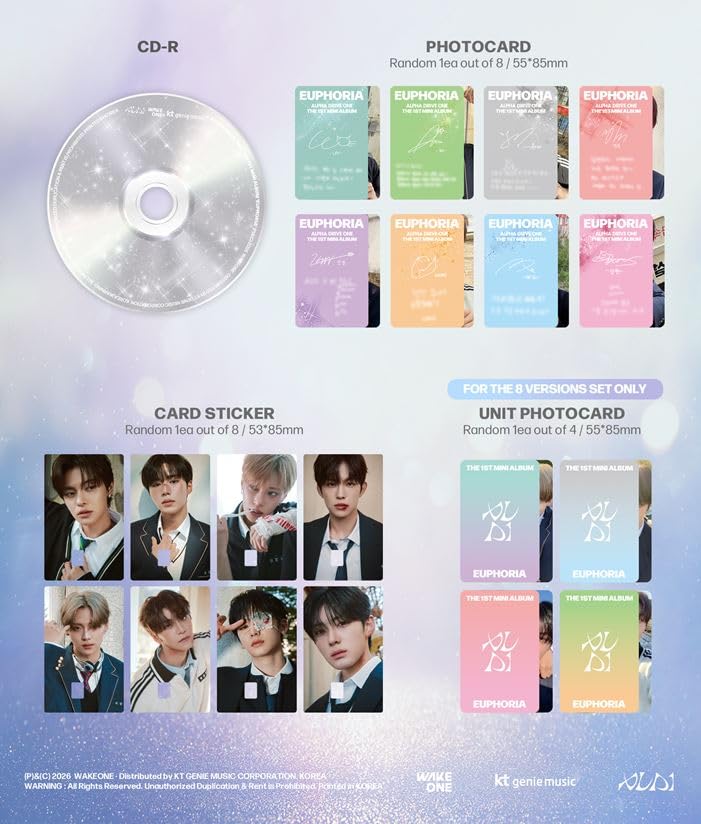 Amazon.co.jp: [ JEWEL CASE ver. ] ALPHA DRIVE ONE - 1ST MINI ALBUM