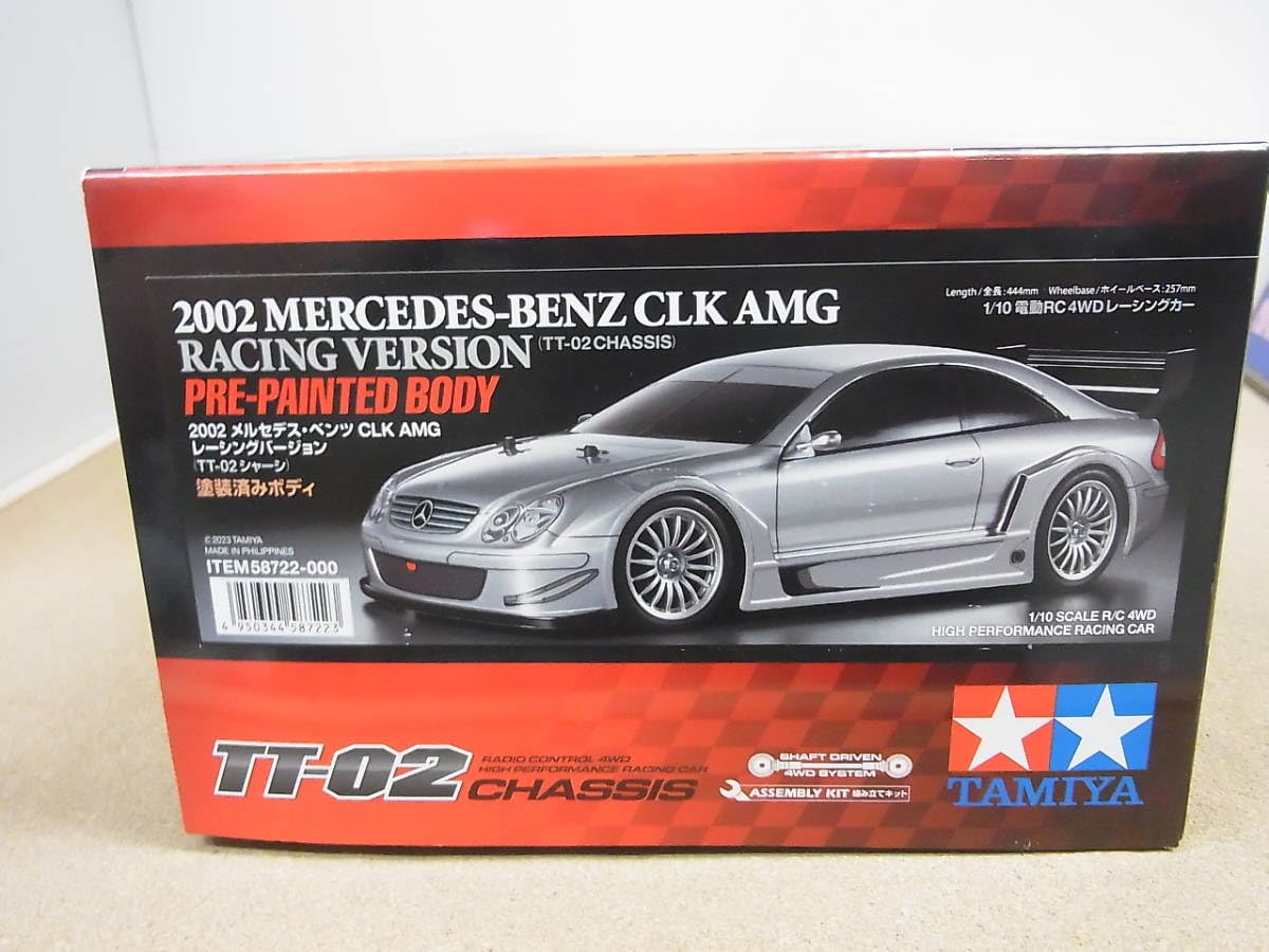 Amazon | タミヤ◎ TT02 2002 メルセデスベンツ CLK AMG レーシングver
