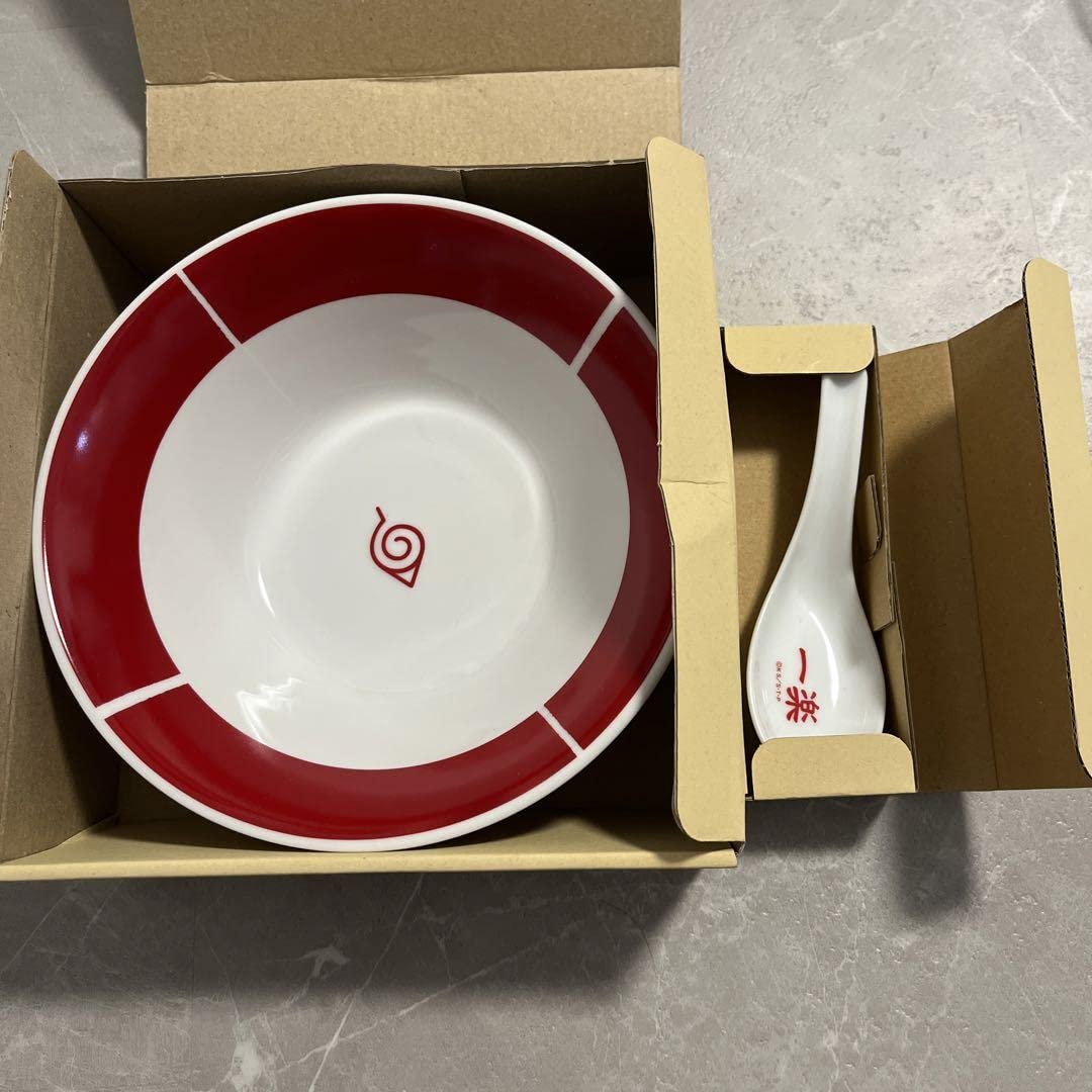 Amazon | ニジゲンノモリ 忍里 ナルト 一楽 ラーメン皿 どんぶり