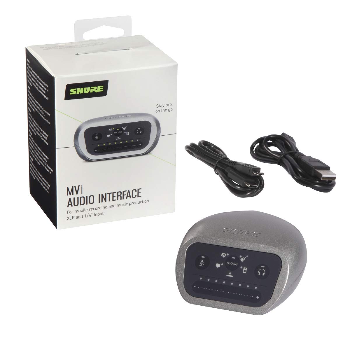 Amazon.co.jp: SHURE MVI : オーディオインターフェース MOTIVシリーズ