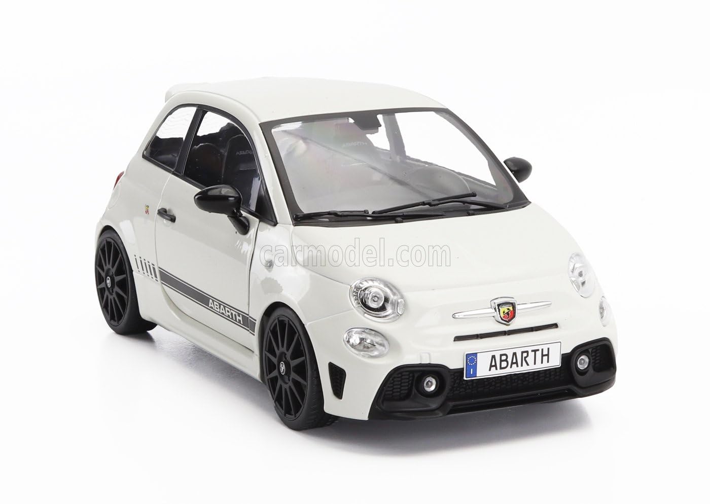 1/18 Scale Fiat 500 Abarth Diecast Model Car By Solido: 1/18 Scale