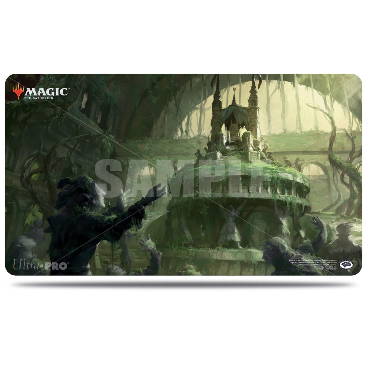 Amazon.co.jp: MTGプレイマット(小型サイズ) ラヴニカのギルド/#3/草む