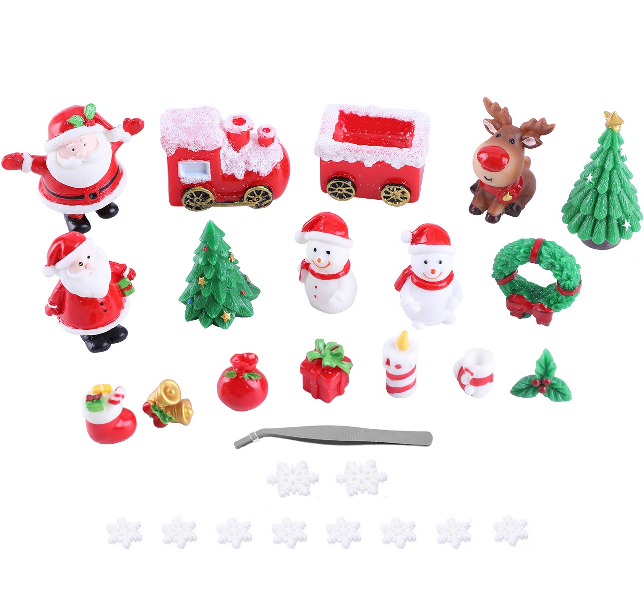 Amazon | クリスマスミニチュアオーナメントキット フェアリーガーデン