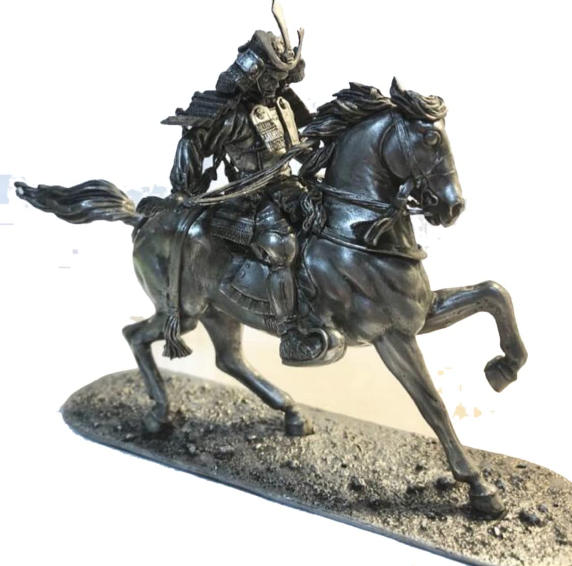 Amazon.co.jp: 楠木正成 像 オブジェ 侍 ハンドメイド作品 日本の