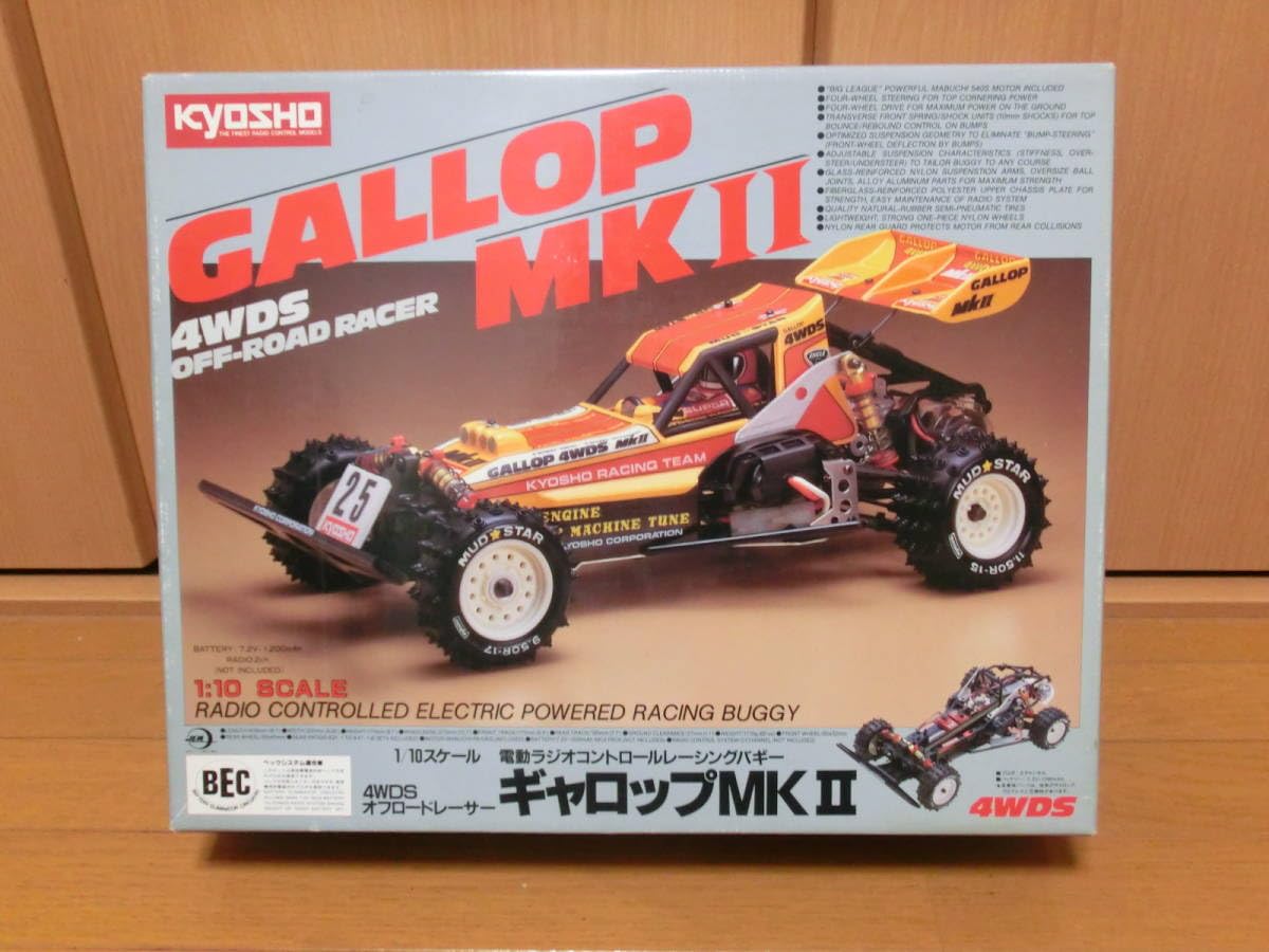 Amazon.co.jp: 京商 ギャロップMKⅡ GALLOPマーク2 4WDS 未組立キット