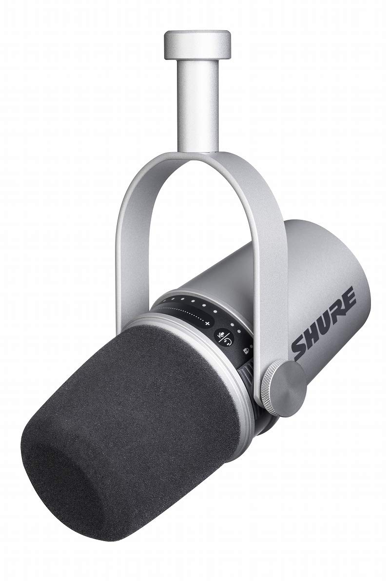 Amazon | SHURE シュア MV7 ポッドキャストマイクロホン MV7-S-J