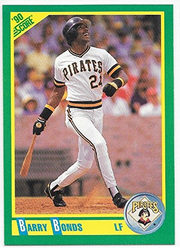 Amazon.com: Barry Bonds 1990 Score Pittsburgh Pirates Card #4