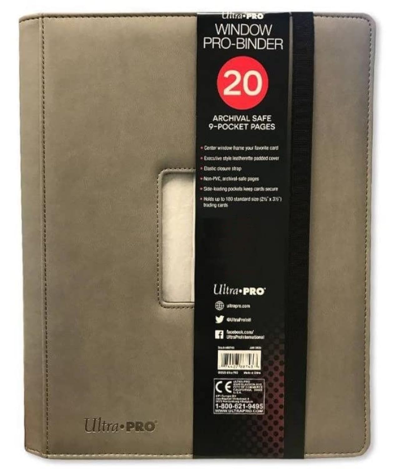 Amazon.co.jp: Ultra Pro プレミアム プロバインダー パッド入りレザー