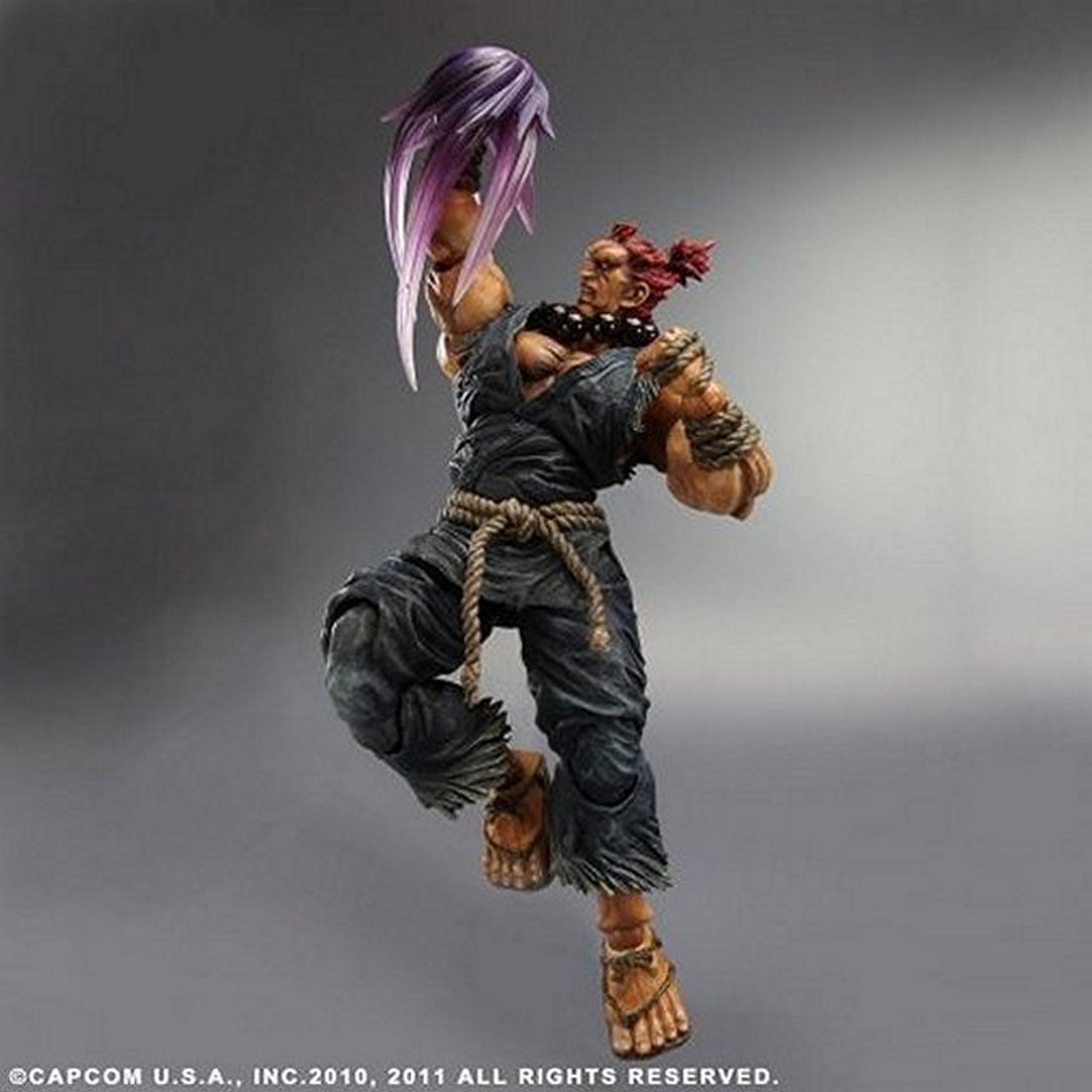 Amazon.co.jp: SUPER STREET FIGHTER IV PLAY ARTS改 豪鬼(PVC塗装済み