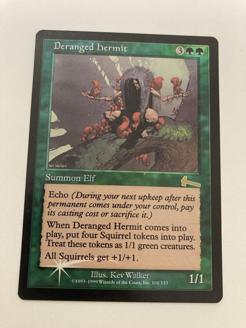 MTG 錯乱した隠遁者/Deranged Hermit ULG 日本語版 2枚MTG 錯乱した