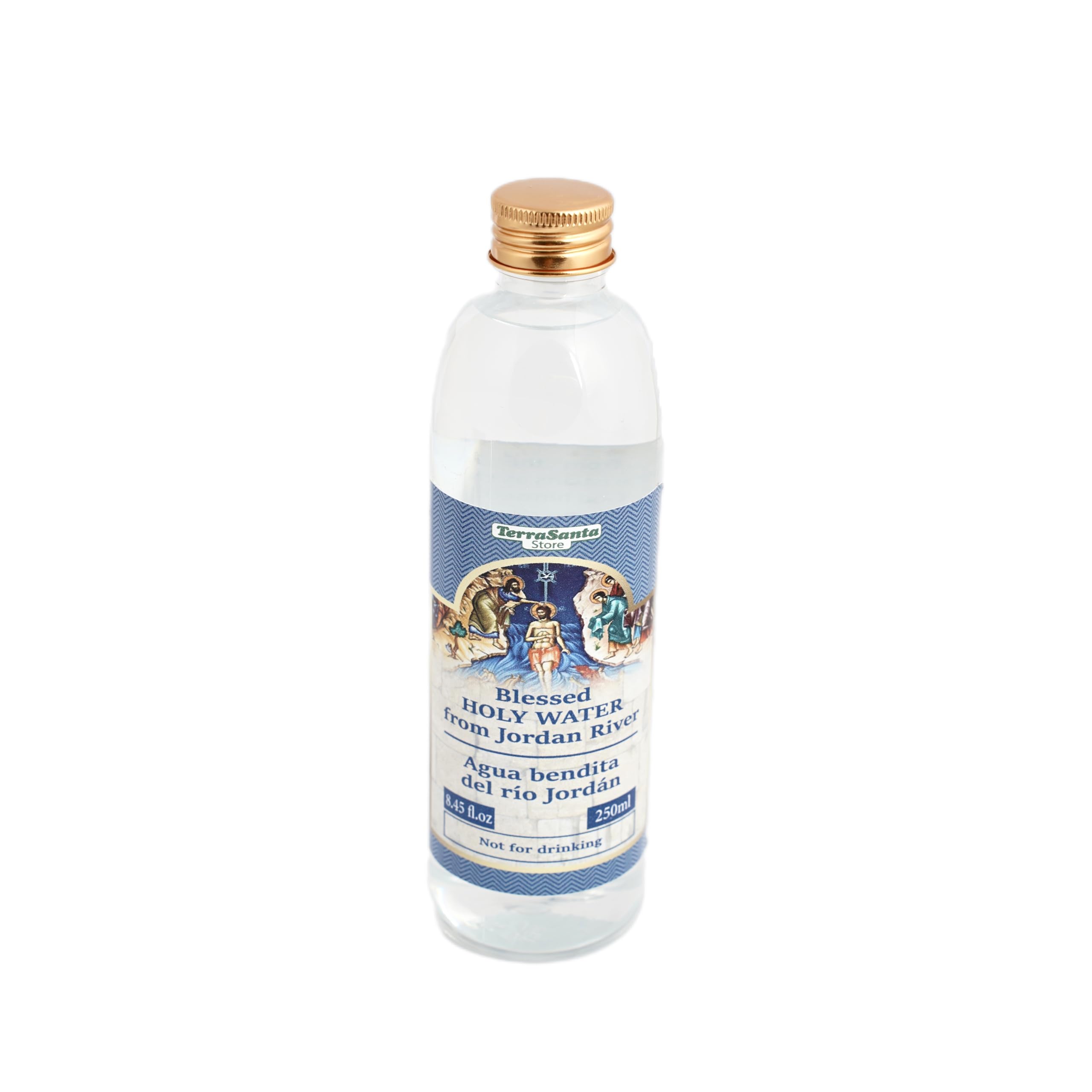 Amazon.com: Blessed Authentic Bottle with Holy Water 8.4 fl.oz(250