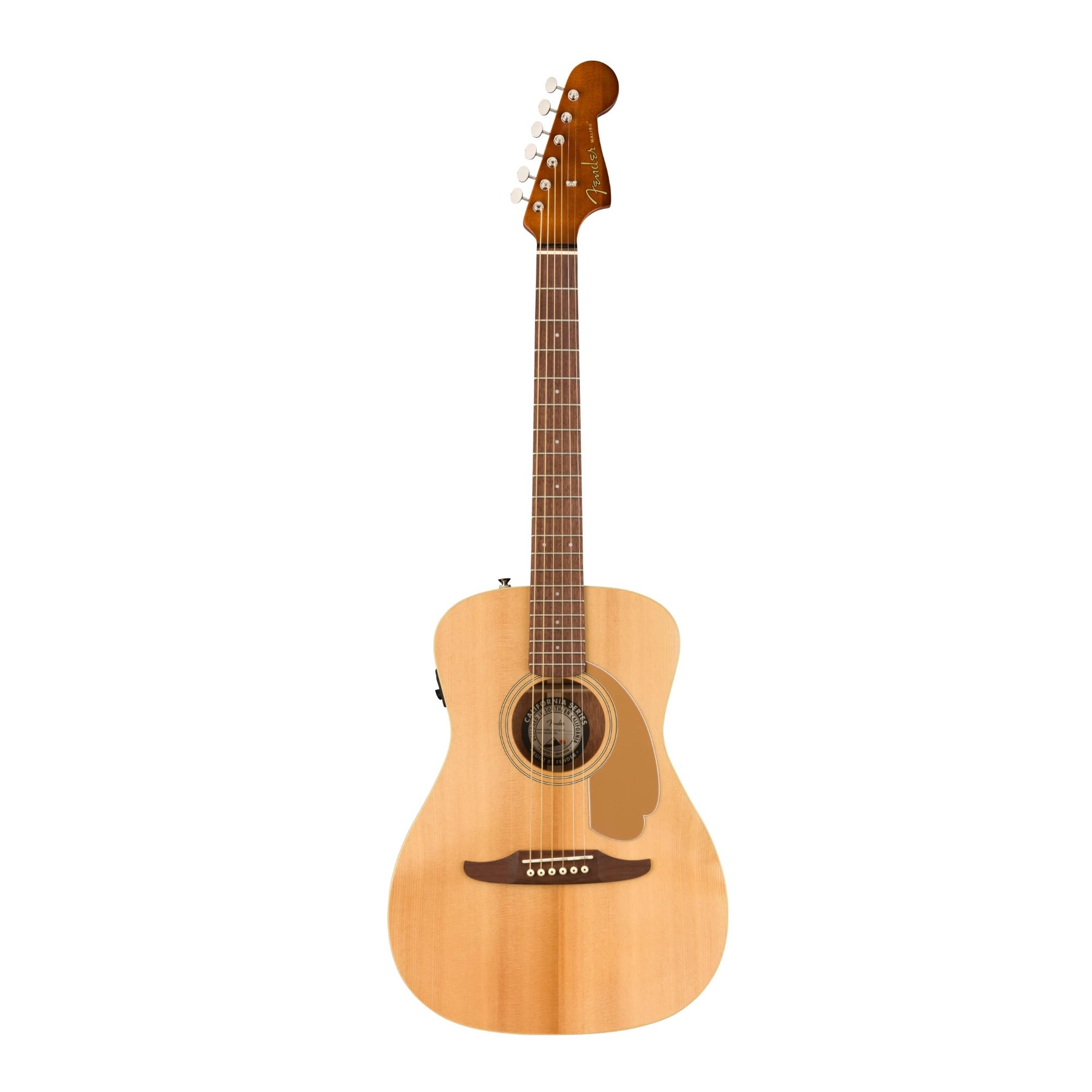 Amazon.com: Fender Malibu Player Acoustic Electric Guitar, Natural