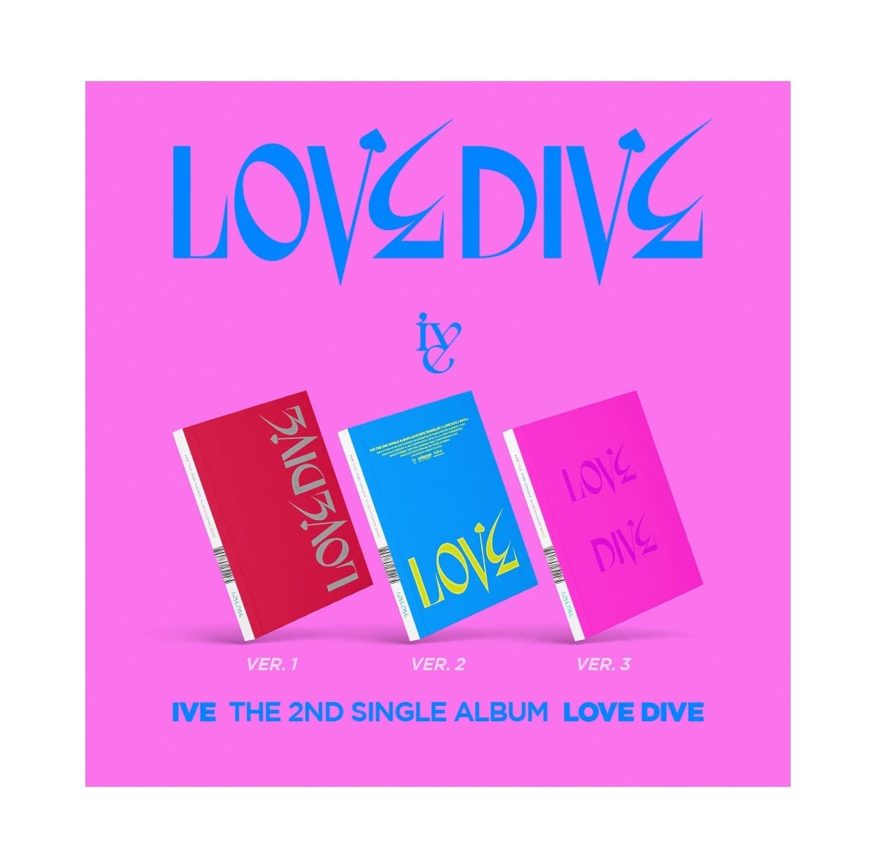 Amazon.co.jp: Starship Entertainment IVE - LOVE DIVE 2nd Single