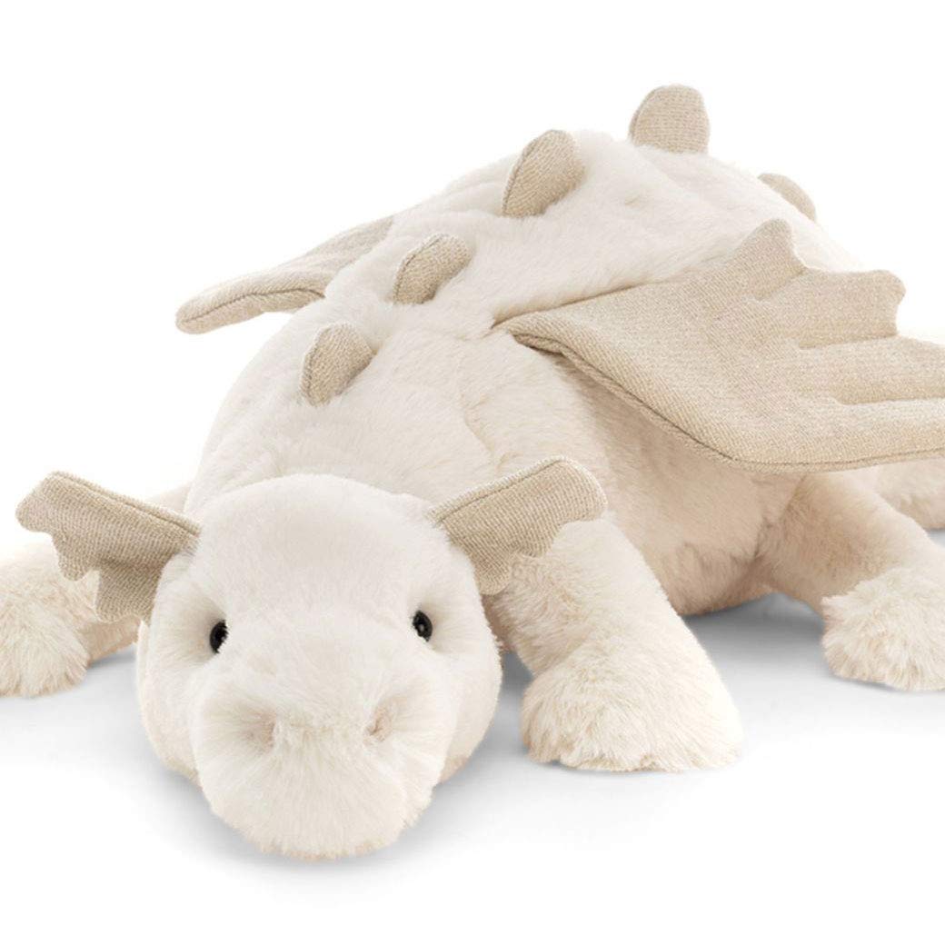 Amazon.co.jp: Jellycat ジェリーキャット スノードラゴン 白 竜
