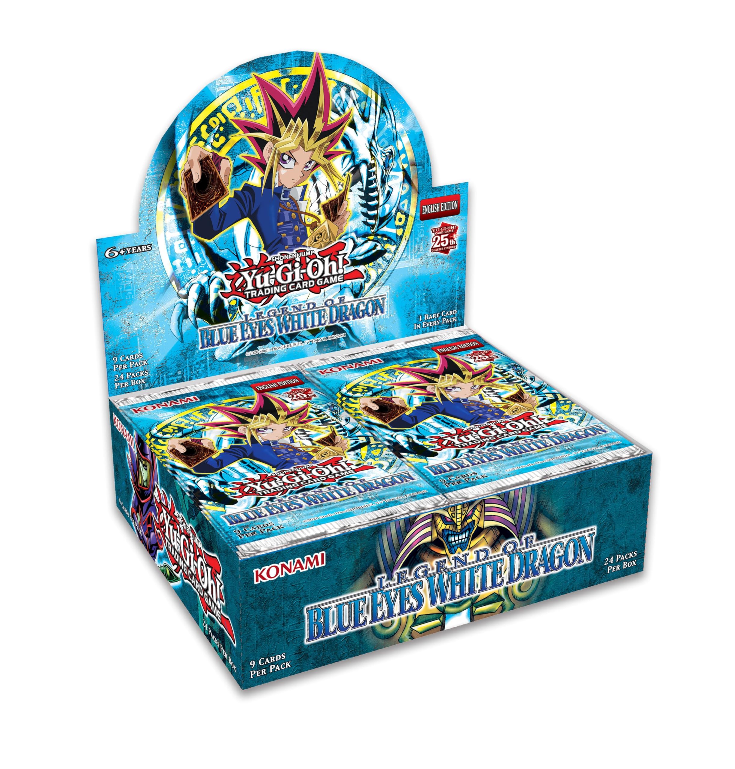 Amazon.com: Yu-Gi-Oh! TCG: Blue Eyes White Dragon Booster Box