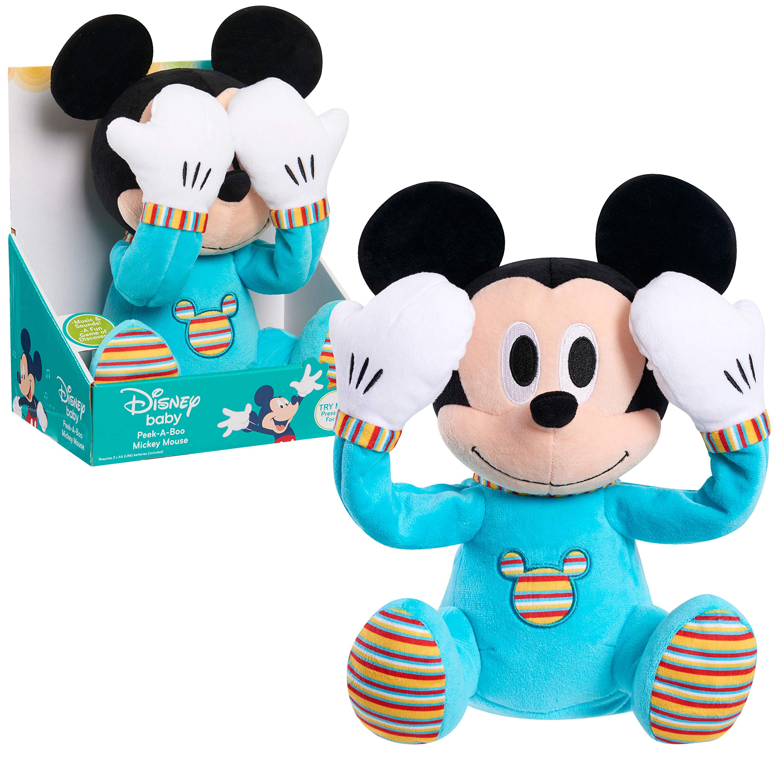 Amazon.co.jp: ディズニー ベビーピーク ブーぬいぐるみ ミッキー