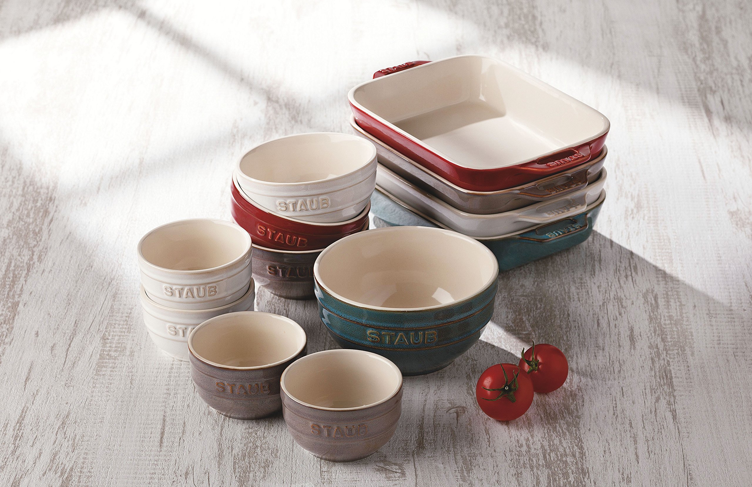 Amazon.co.jp: staub ストウブ 「 ボウル アンティークグレー 12cm