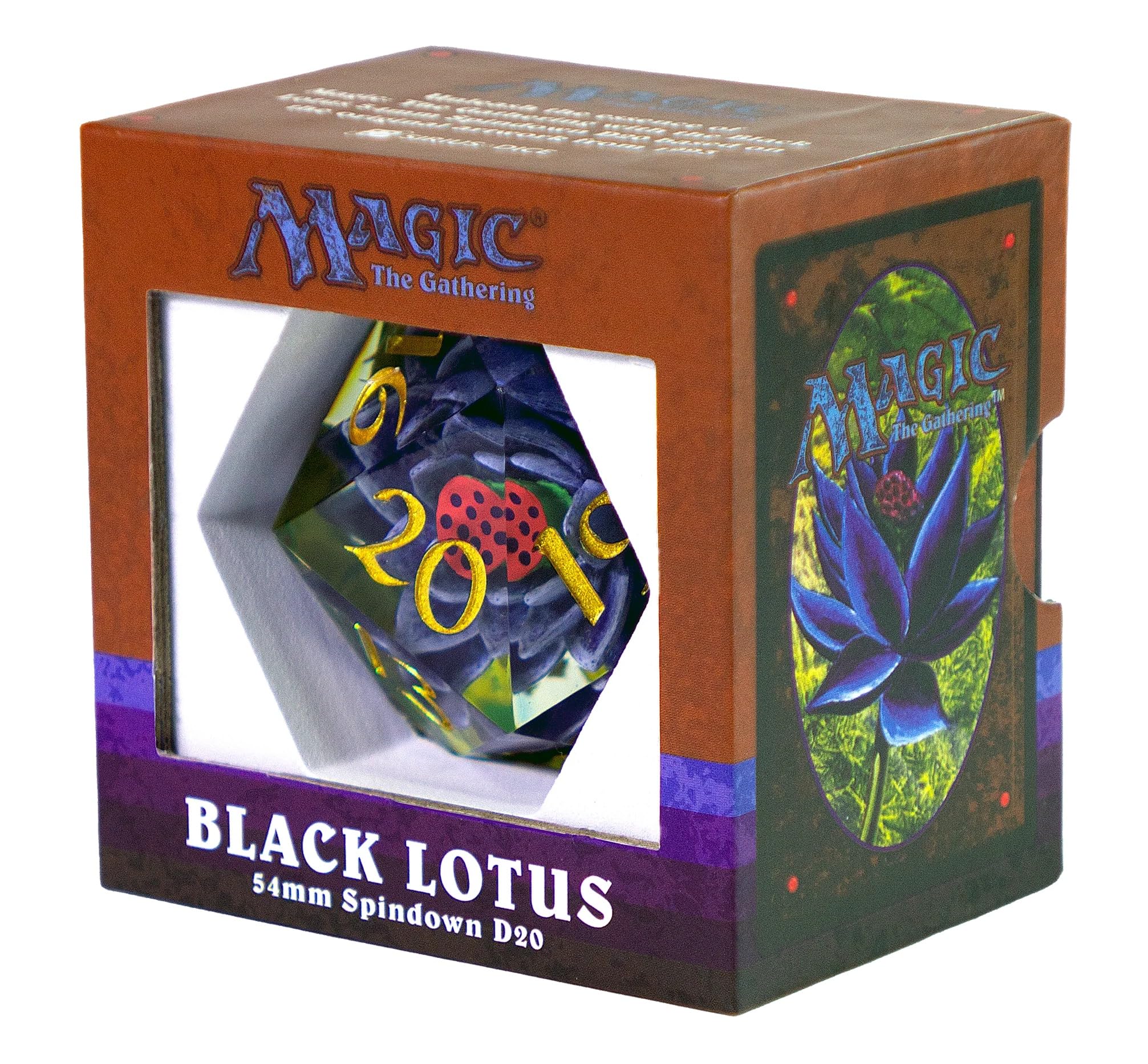 Amazon.com: Magic: The Gathering Black Lotus Spindown 54mm D20