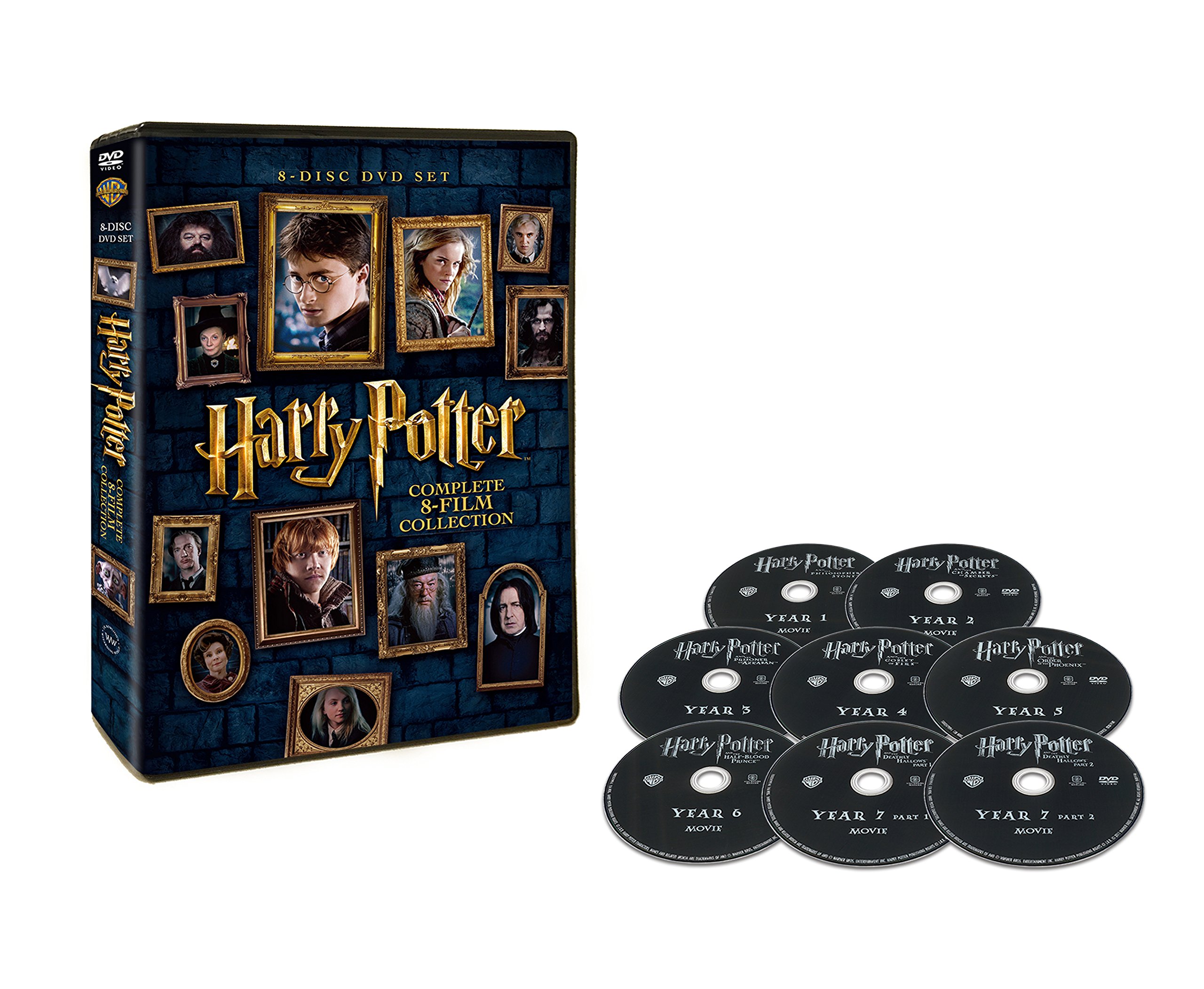 Amazon.co.jp: ハリー・ポッター 8-Film DVDセット (8枚組) : ダニエル