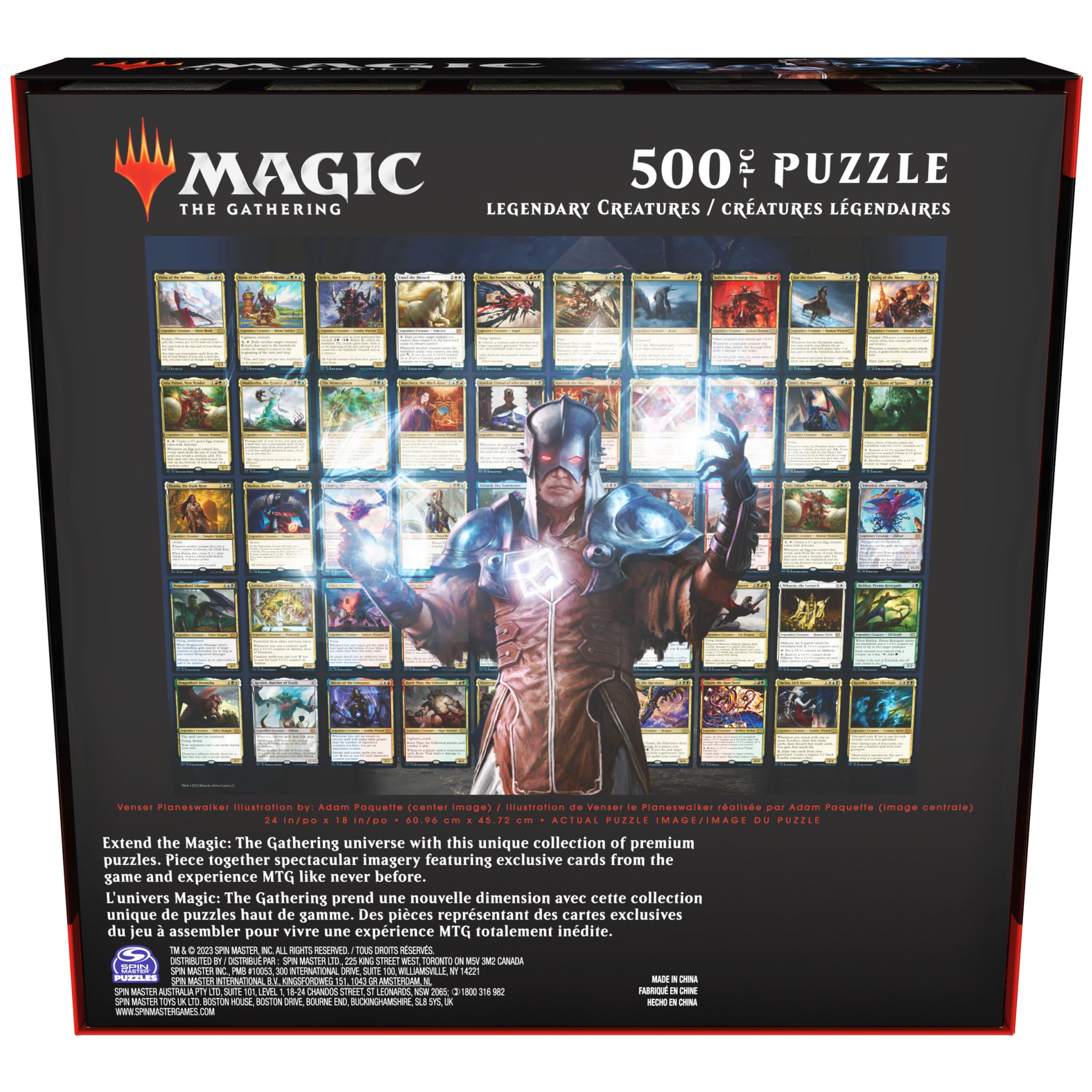 Amazon.com: Magic The Gathering, Legendary Creatures 500 Piece