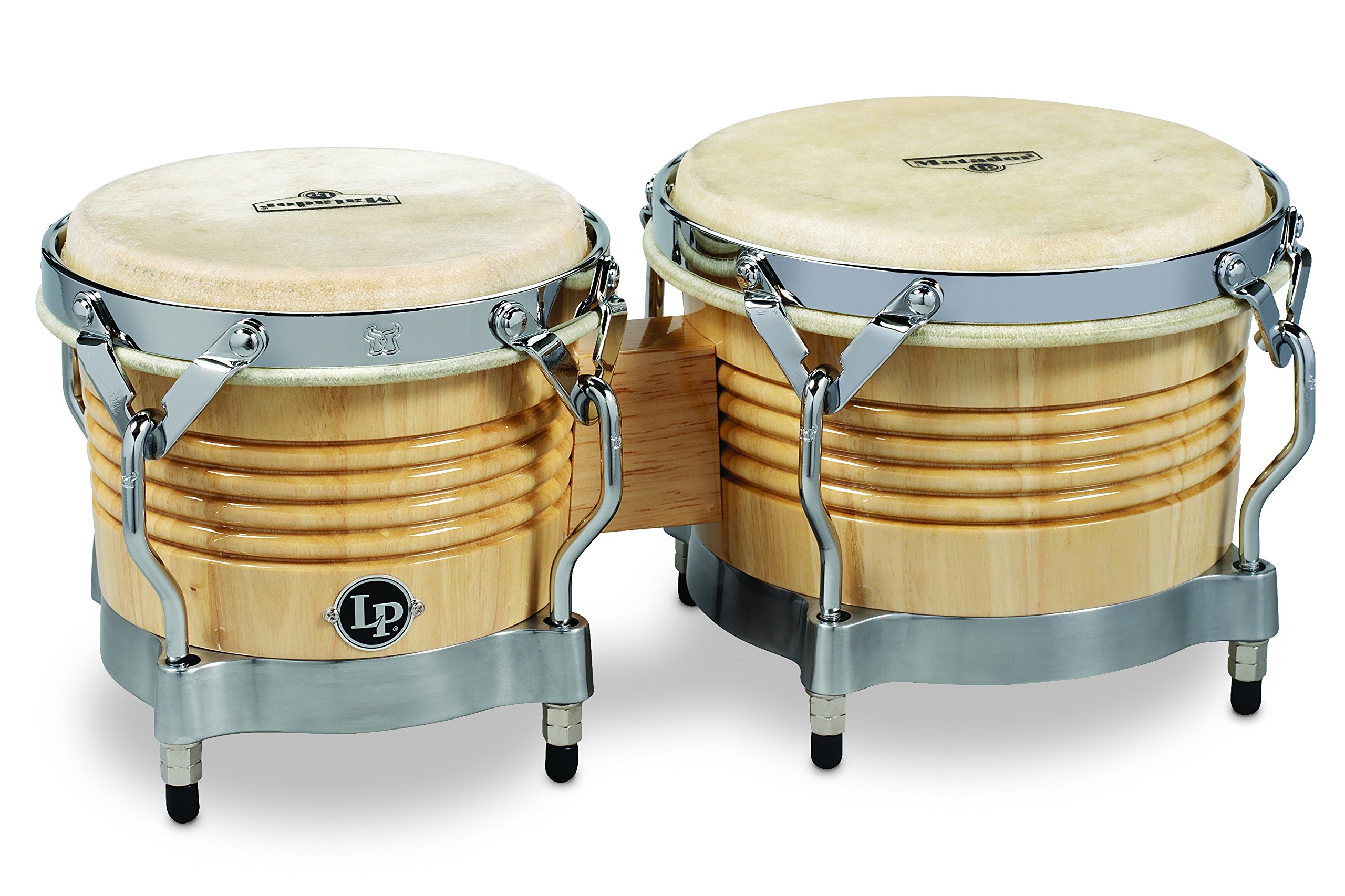 Amazon.com: Latin Percussion M201-AWC LP Matador Wood Bongos