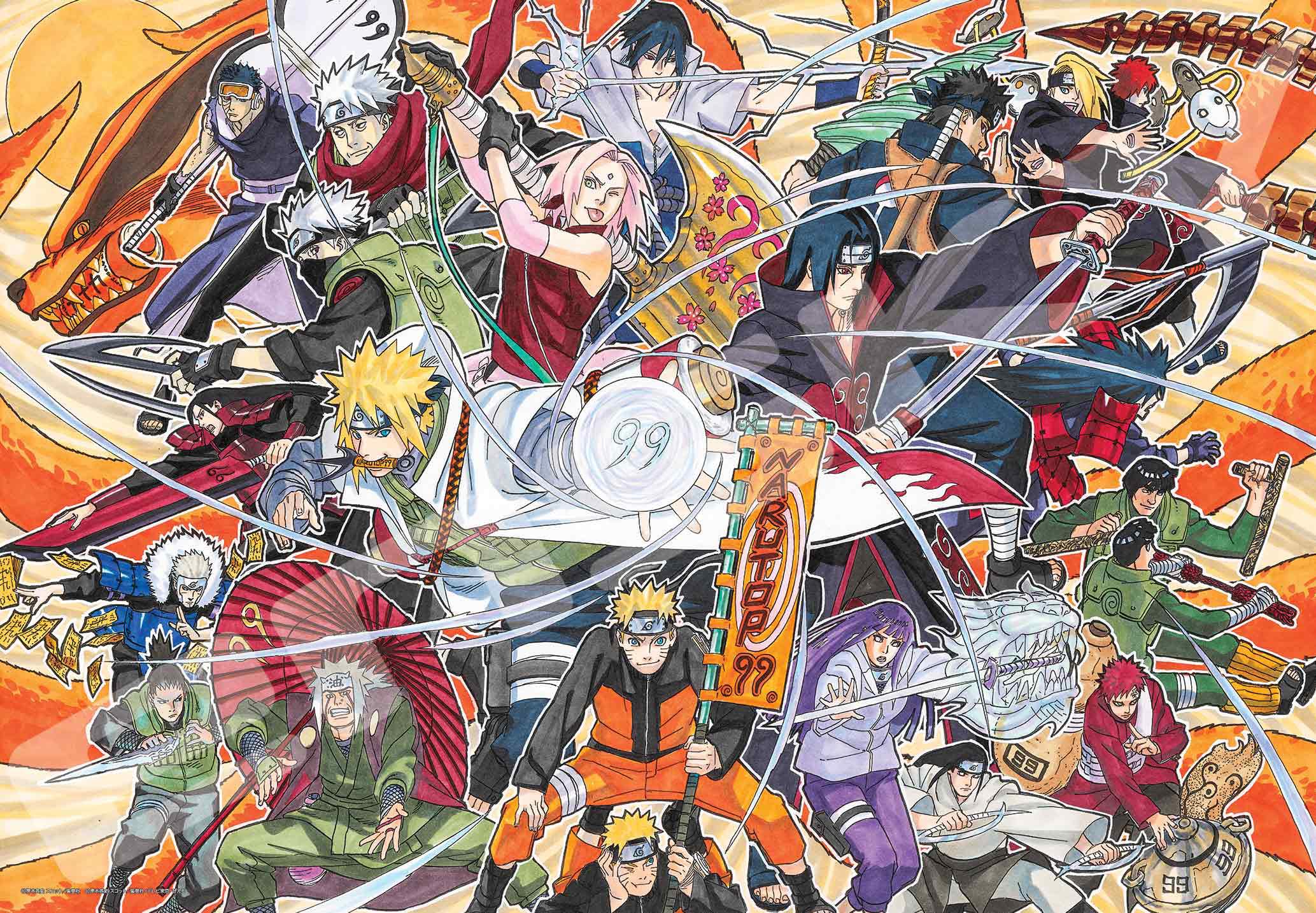 Amazon.co.jp: エンスカイ(ENSKY) NARUTO-ナルト-NARUTOP99 51×73.5cm
