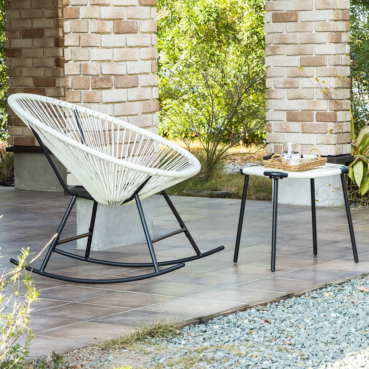 TOYOFURNITURE』トーヨー ロッキングチェア チェア 椅子 花柄