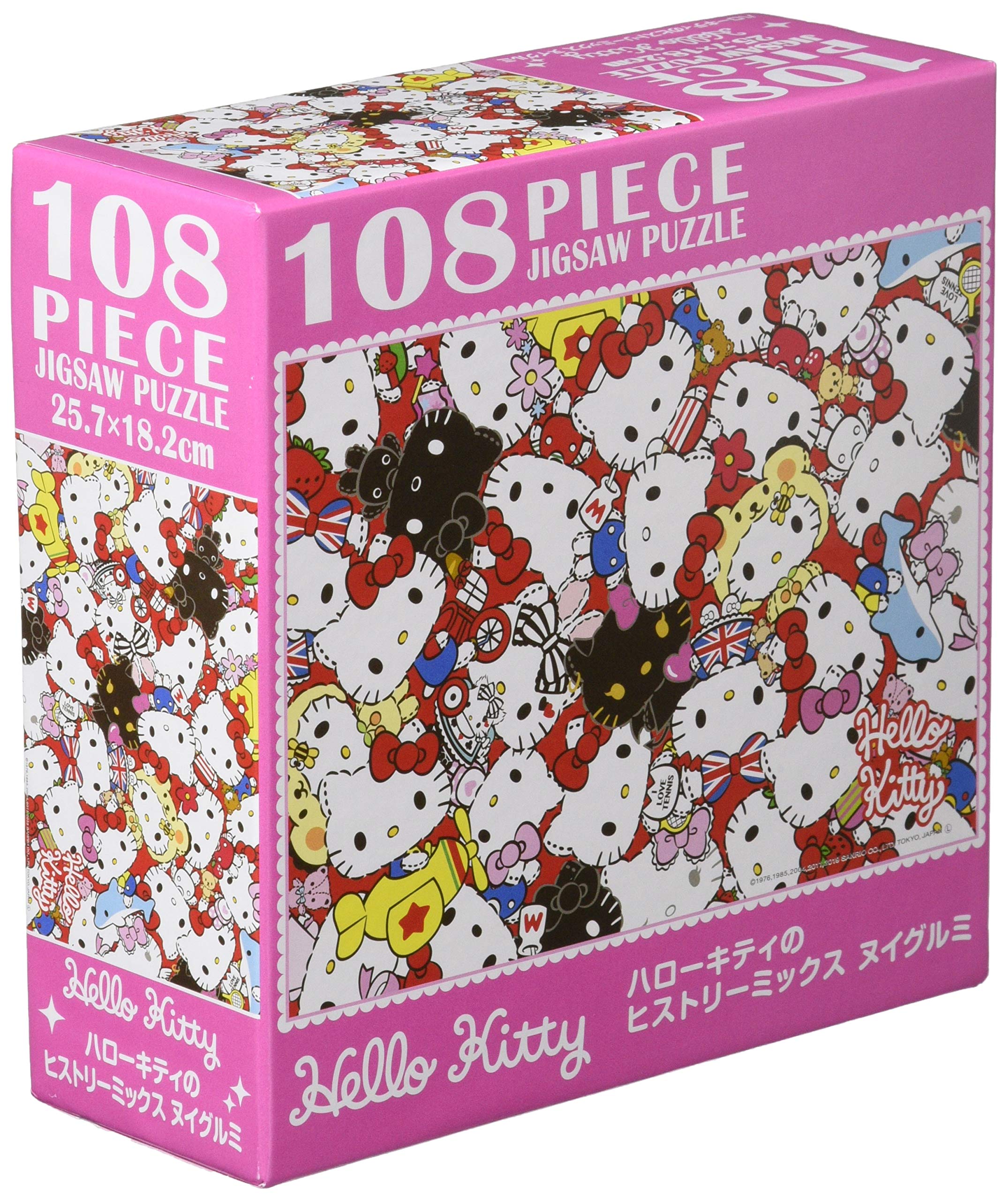 Amazon.co.jp: 【日本製】 108ピース ジグソーパズル ハローキティの