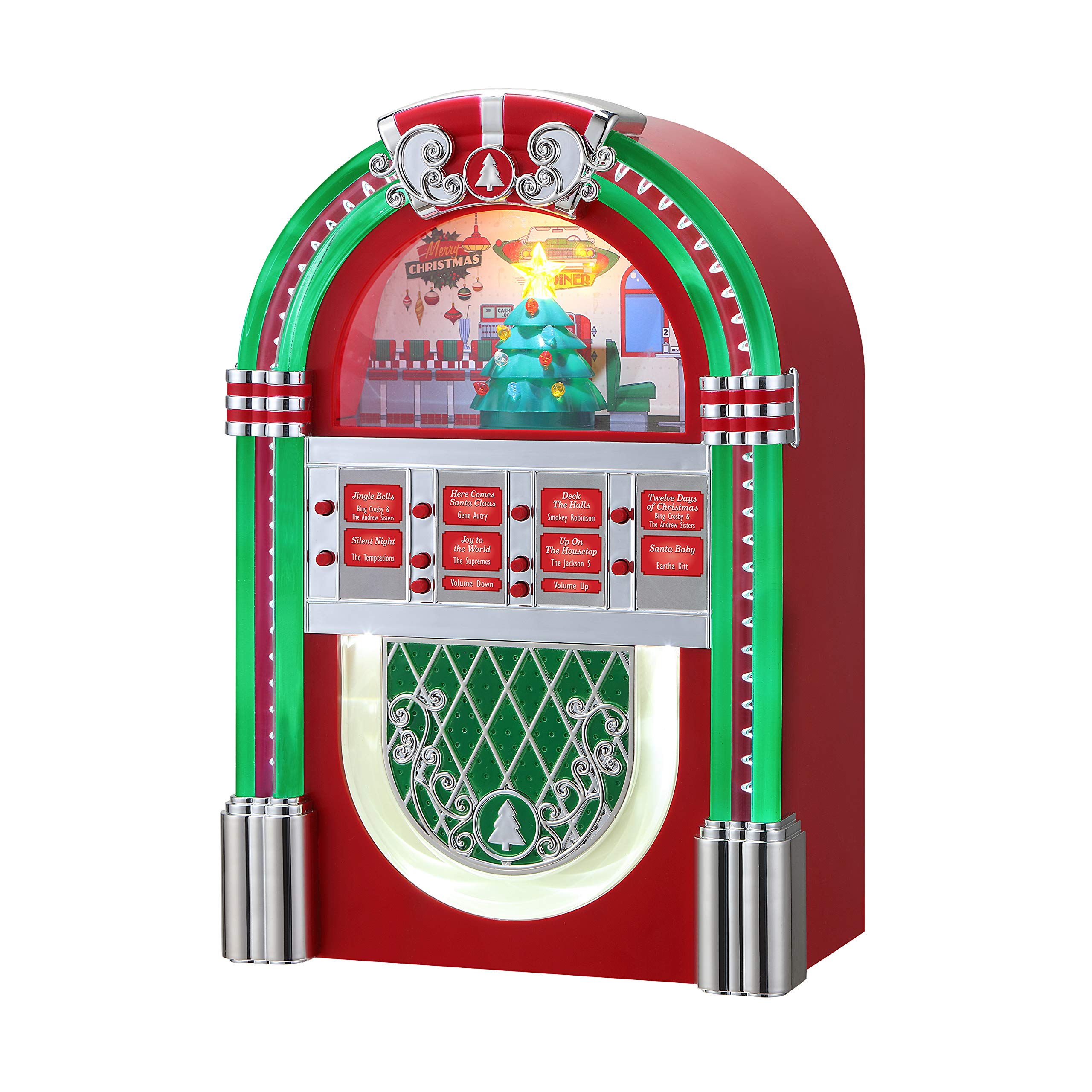Amazon.co.jp: Mr. Christmas Rock-O-Rama ジュークボックス - レッド