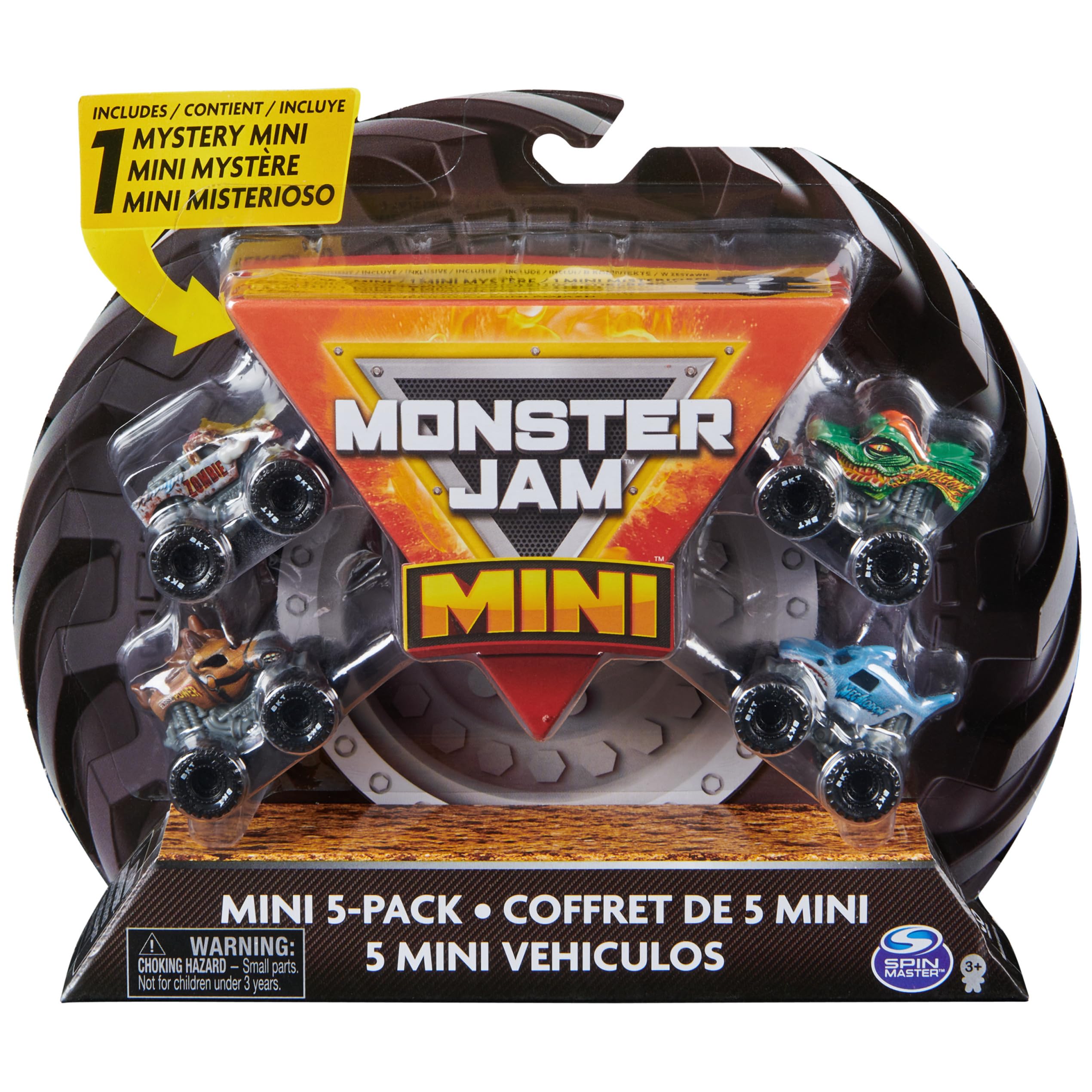 Amazon.co.jp: Monster Jam(モンスタージャム) 公式ミニ5個パック
