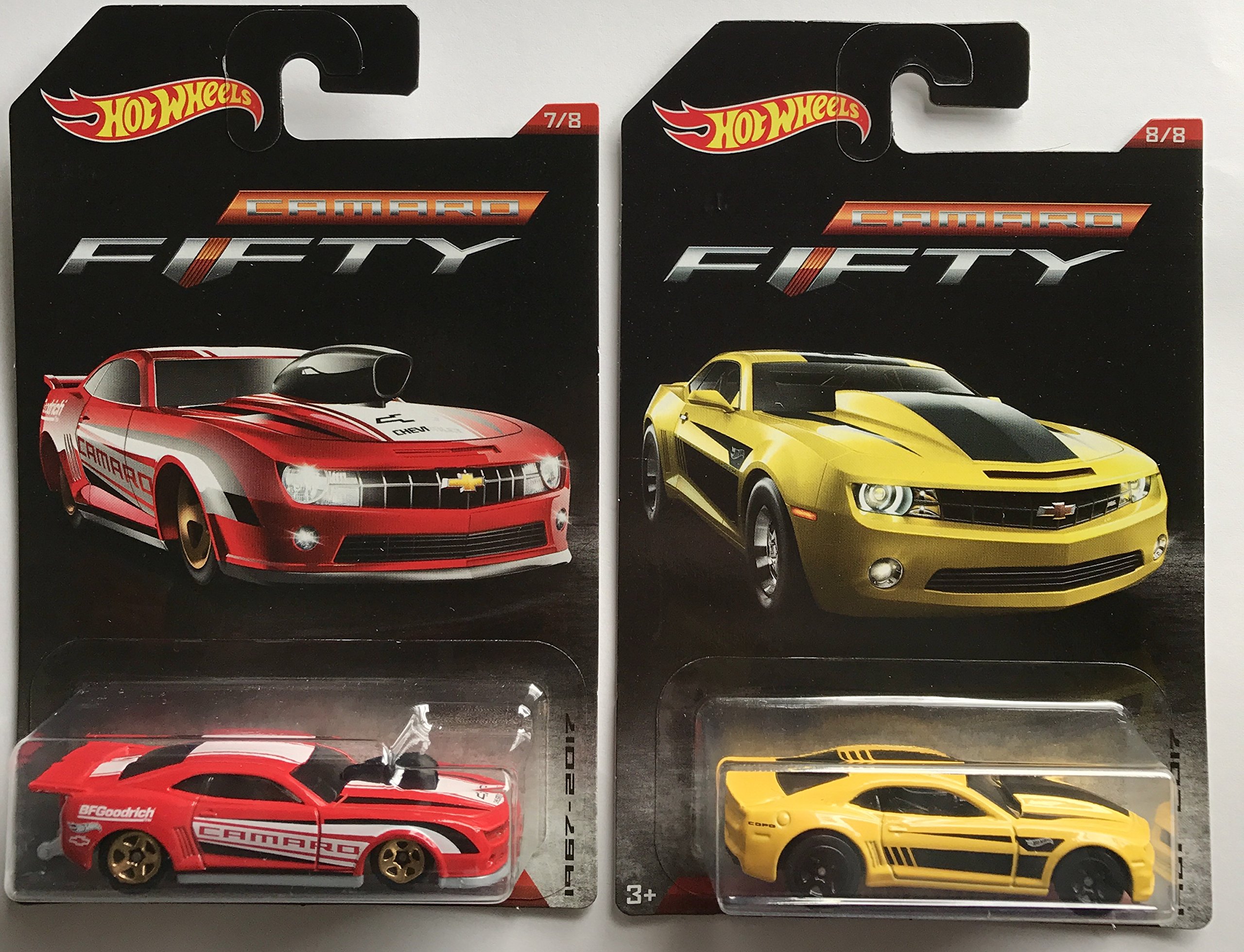 Amazon.co.jp: ホットウィール カマロ 50周年記念車8セット Hot Wheels