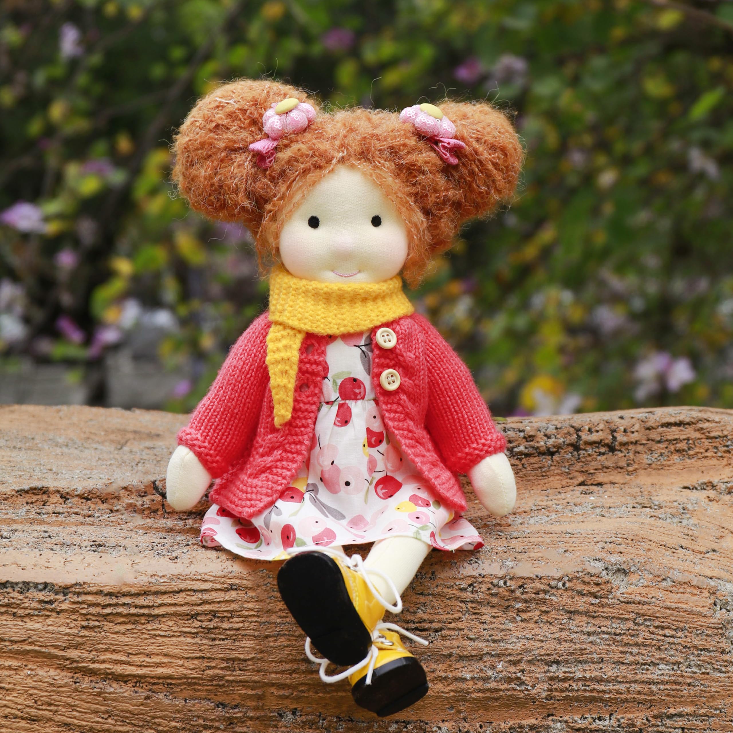Amazon.co.jp: BlissfulPixie ウォルドルフ人形 Waldorf Doll 手作り