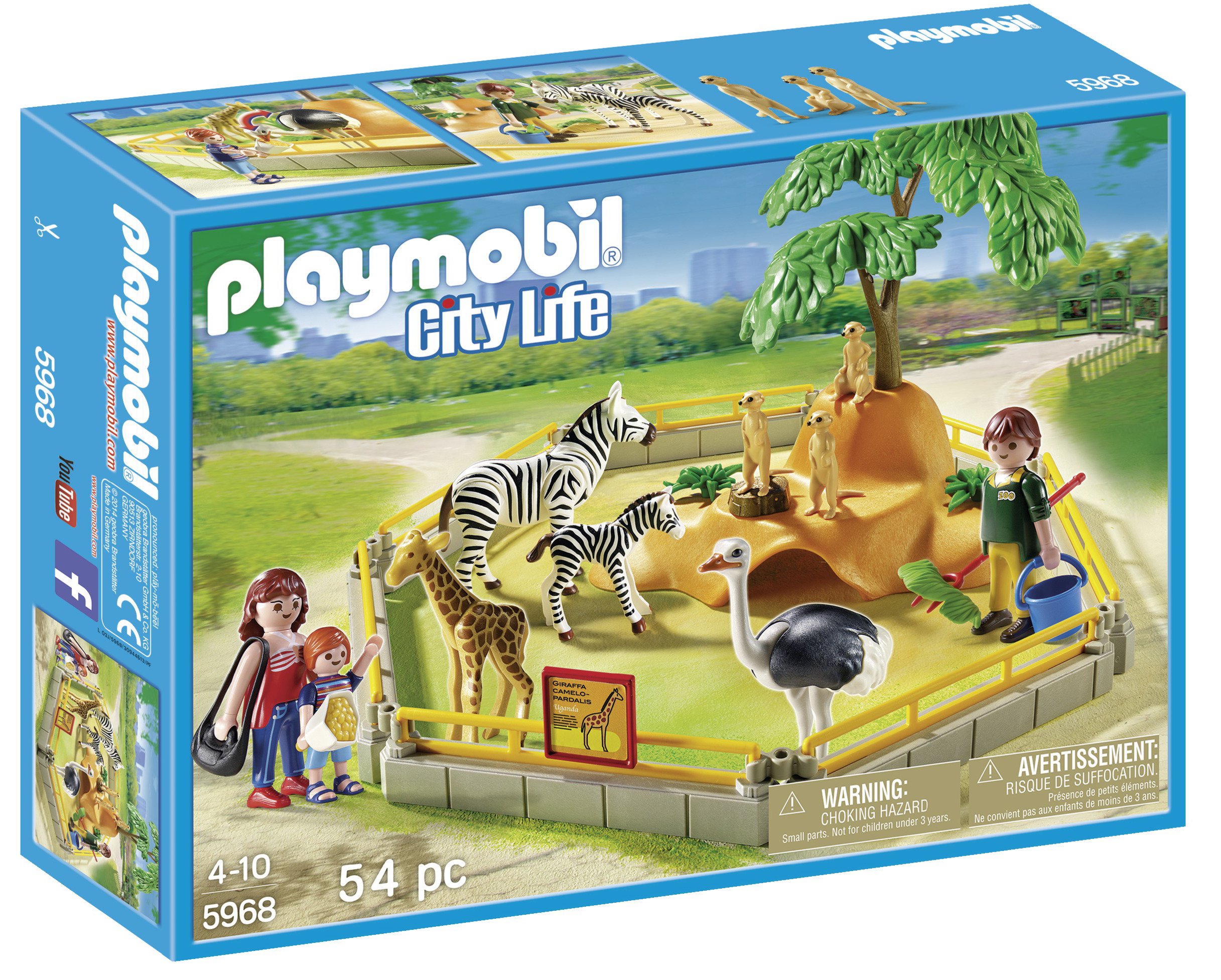 Amazon.co.jp: PLAYMOBIL (プレイモービル) 5968 Wild Animal