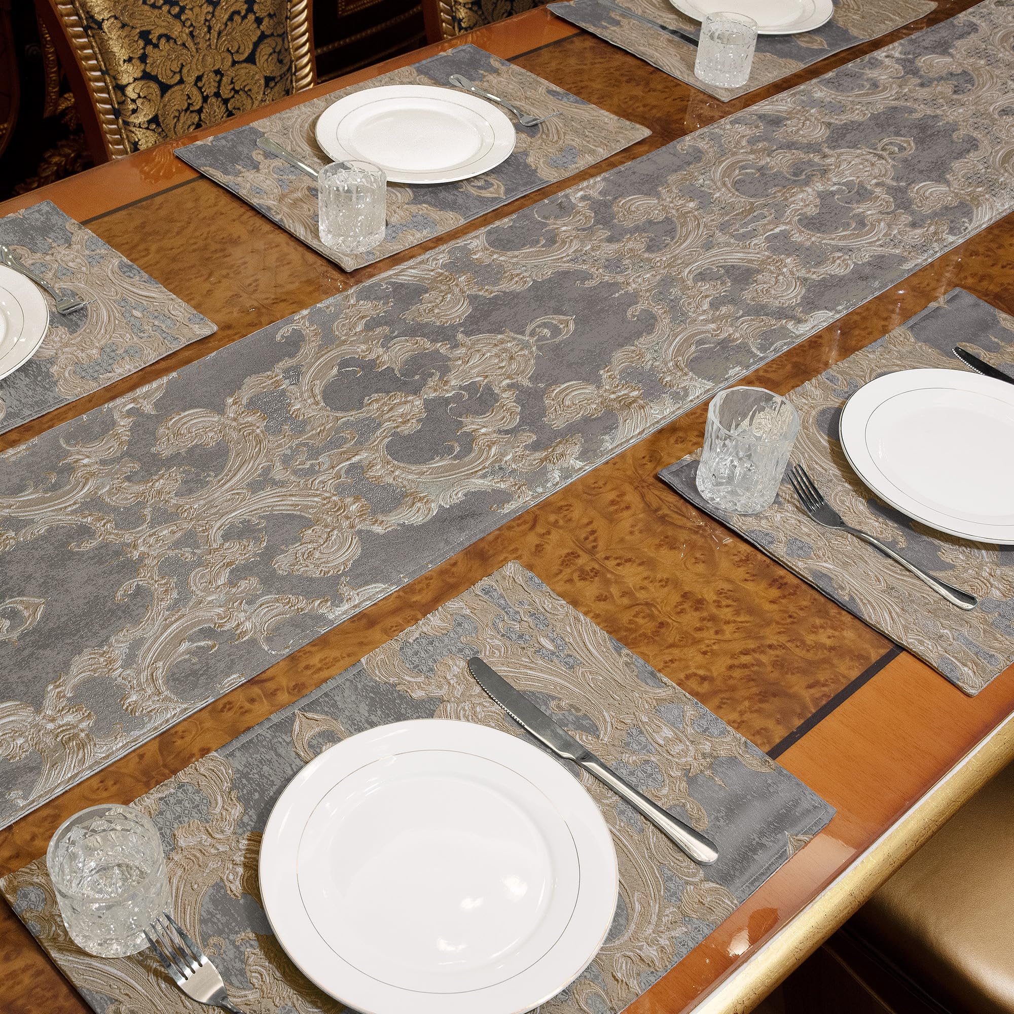 Amazon.com: Loom and Mill Luxury Placemats Set of 6 for Dining