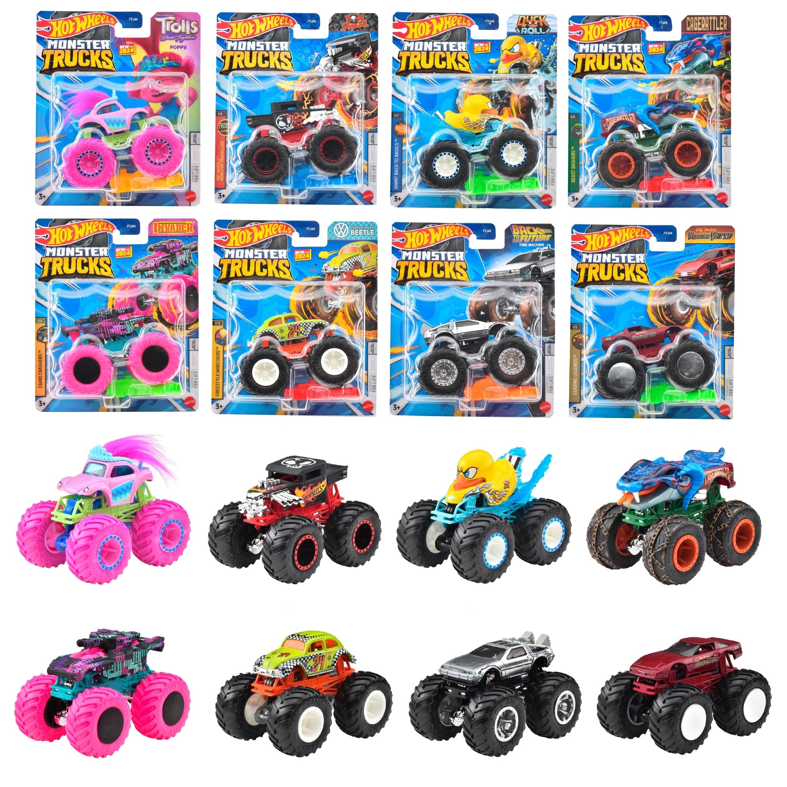 Amazon | ホットウィール(Hot Wheels) モンスタートラック 1:64