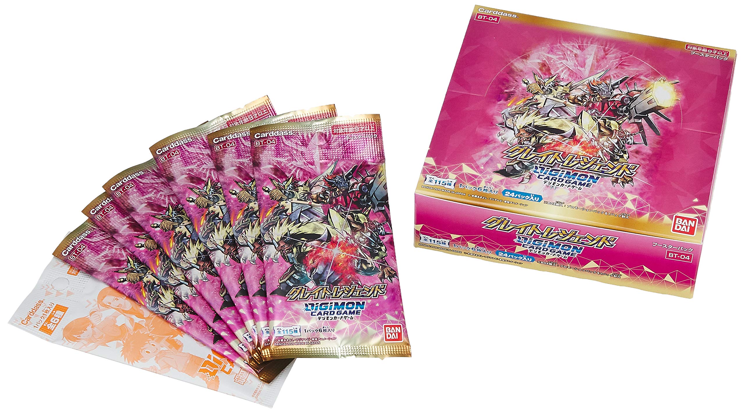 Amazon.co.jp: BANDAI デジモンカードゲーム ブースター グレイト