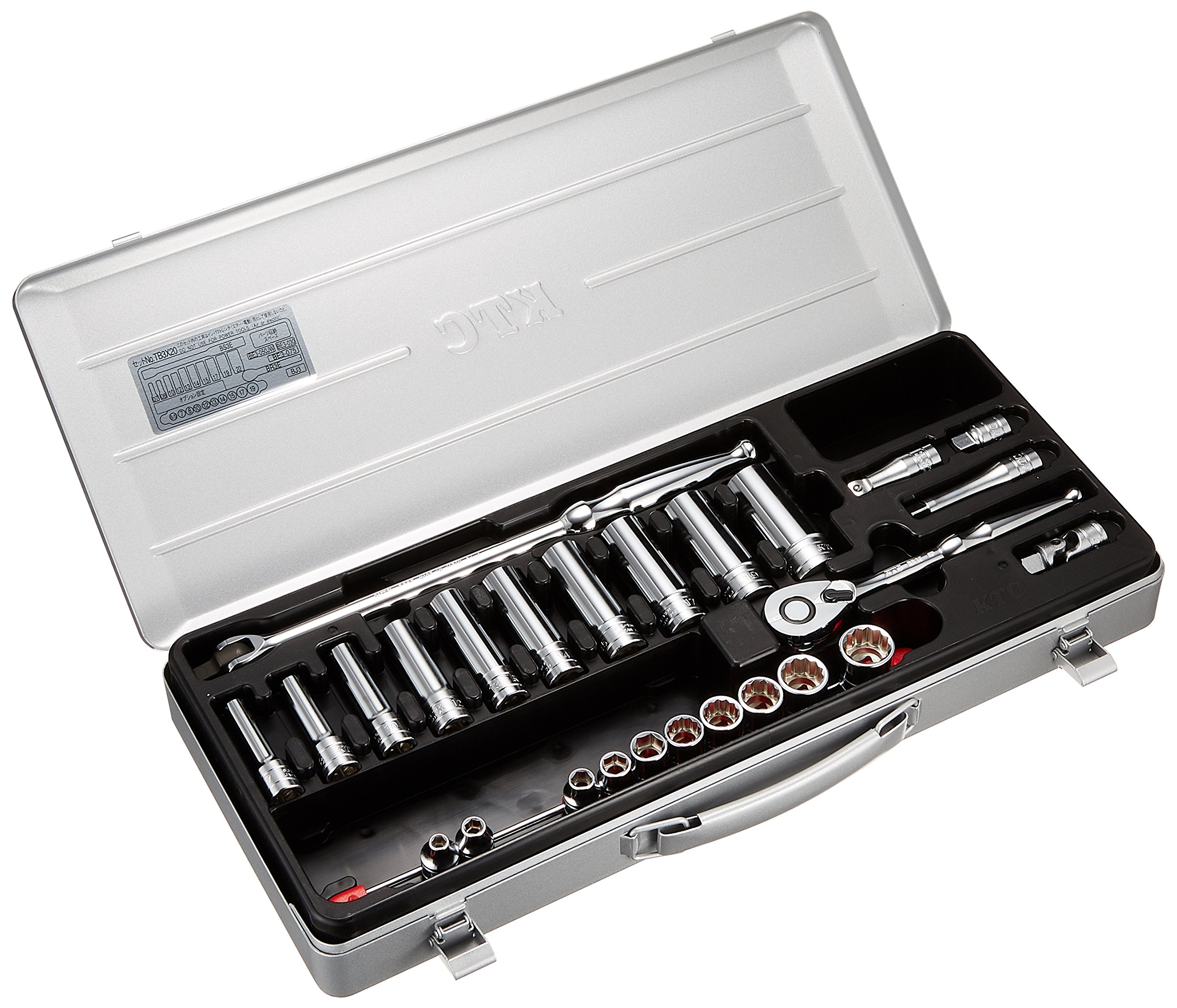 Amazon | 京都機械工具(KTC) ソケットレンチセット TB3X20 差込角:9.5