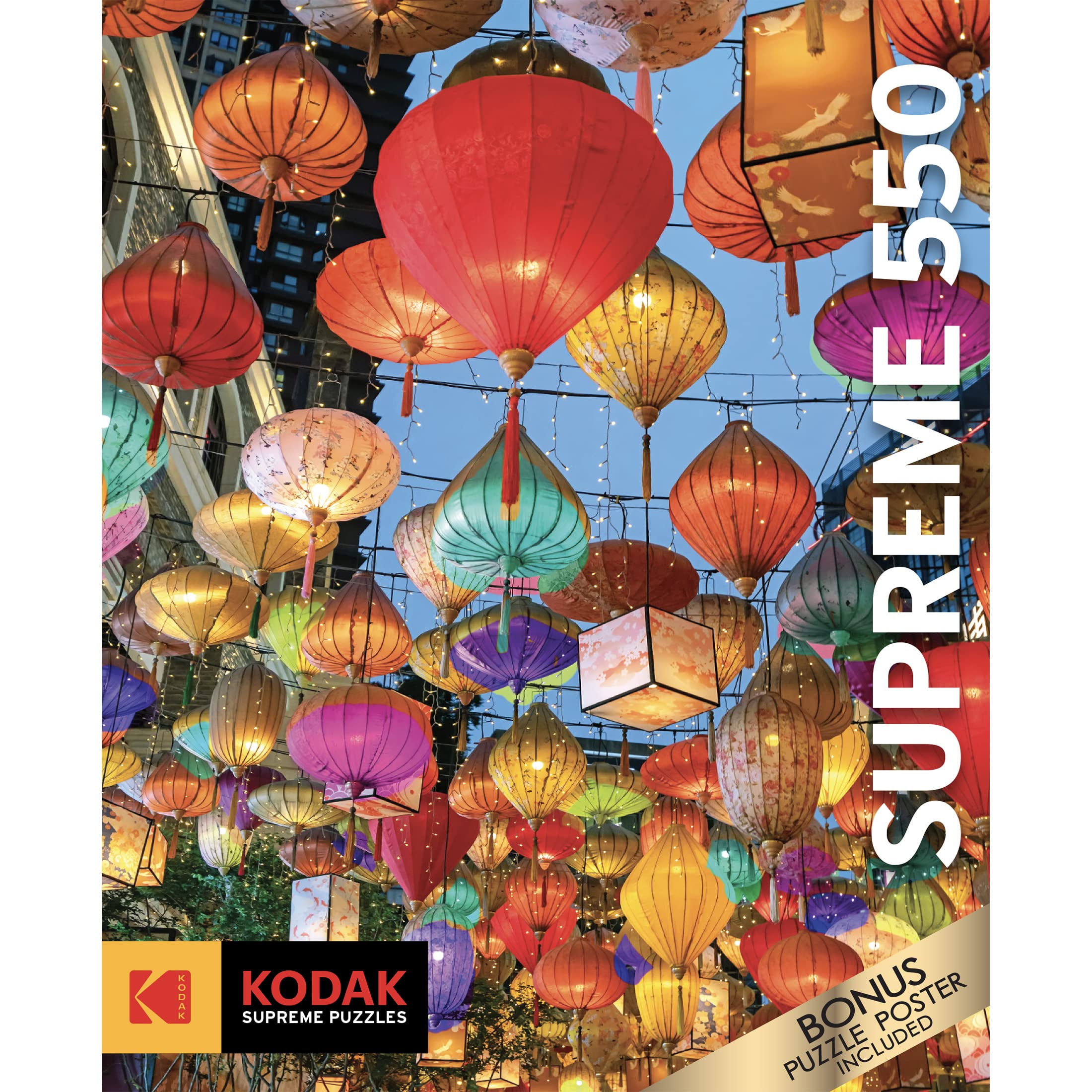 Amazon.com: RoseArt - Kodak Supreme Premium - Colorful Lanterns