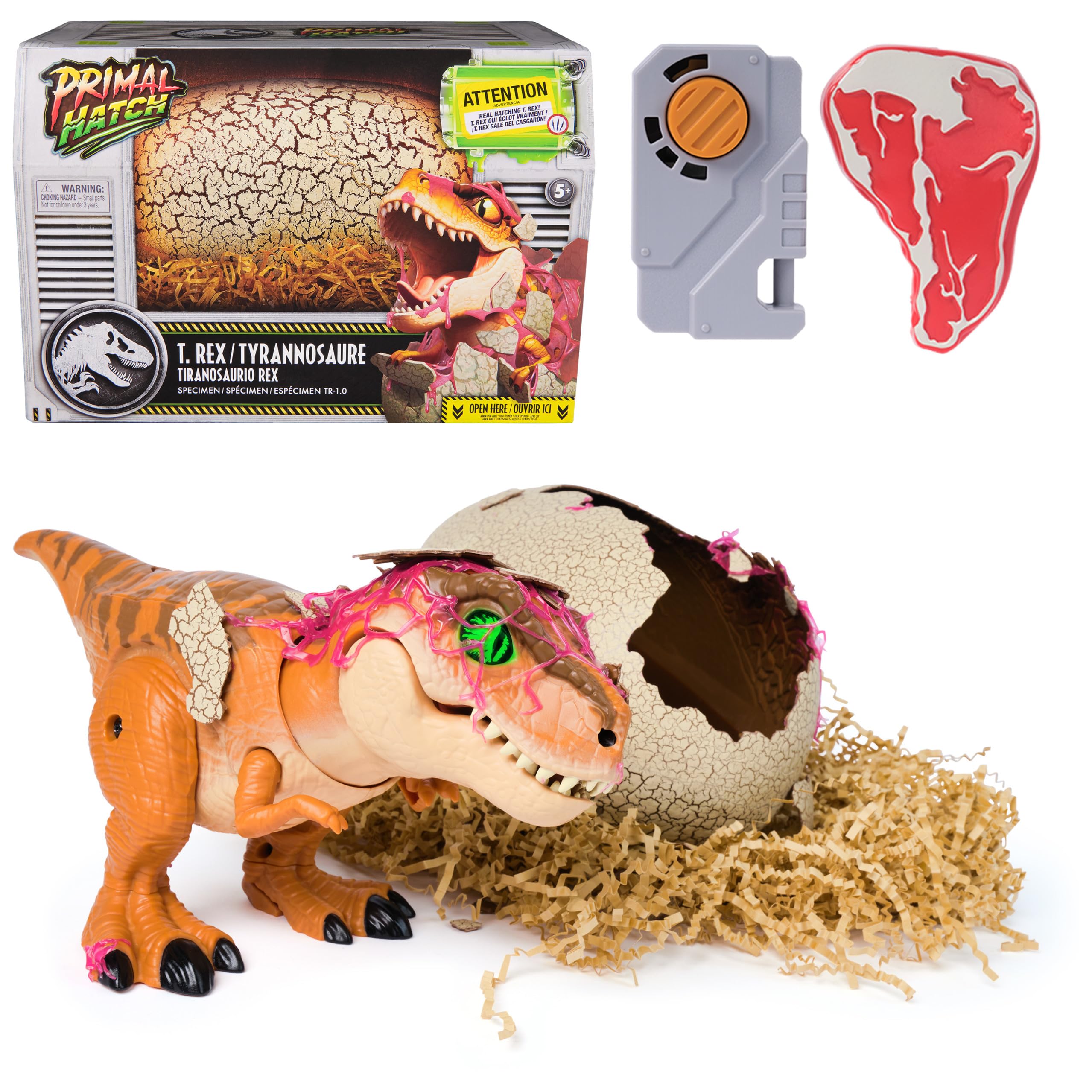 Amazon.co.jp: Primal Hatch ジュラシックワールド インタラクティブ