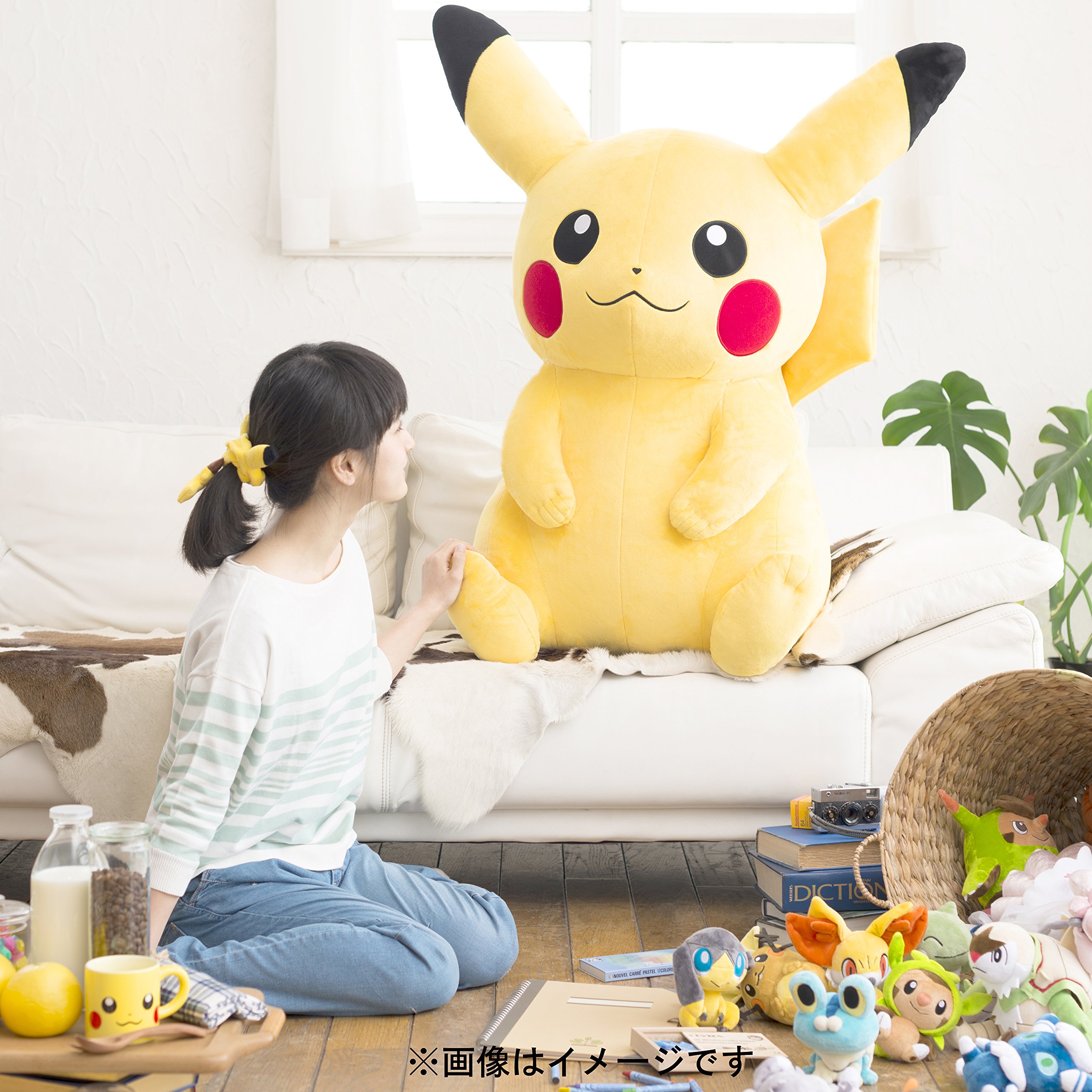 Amazon.co.jp: ポケモンセンターオリジナル ぬいぐるみ ピカチュウ40