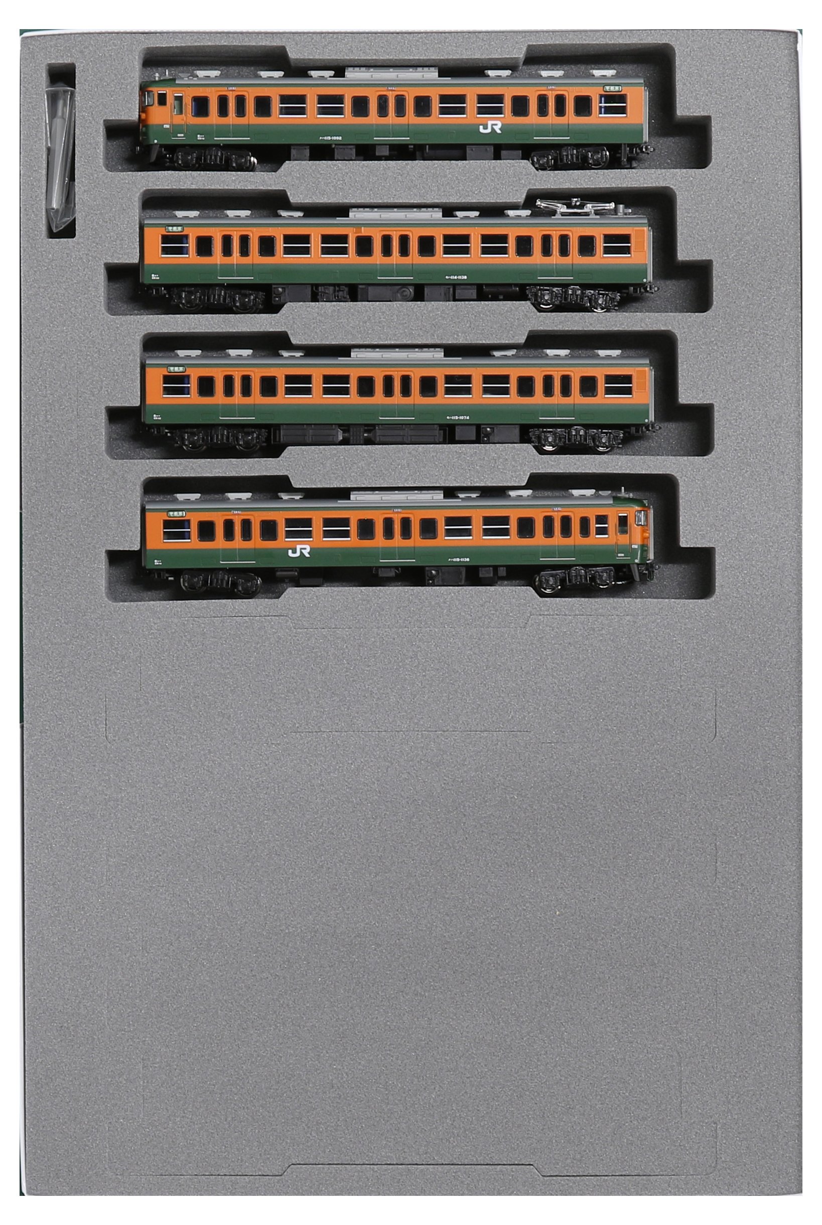 Amazon | KATO Nゲージ 115系1000番台 湘南色 JR仕様 4両増結セット 10