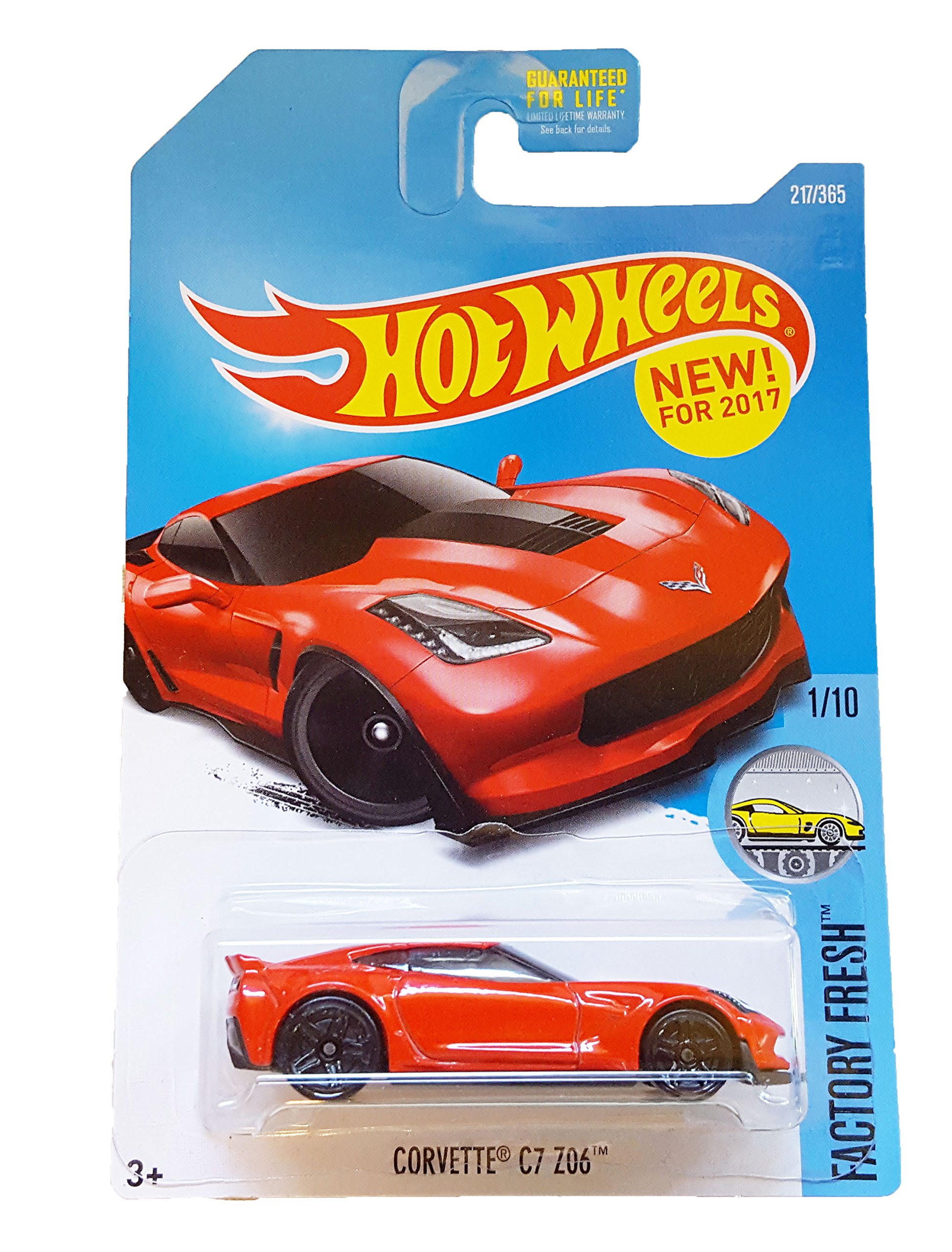 Amazon.com: Hot Wheels 2017 Factory Fresh Corvette C7 Z06 217/365