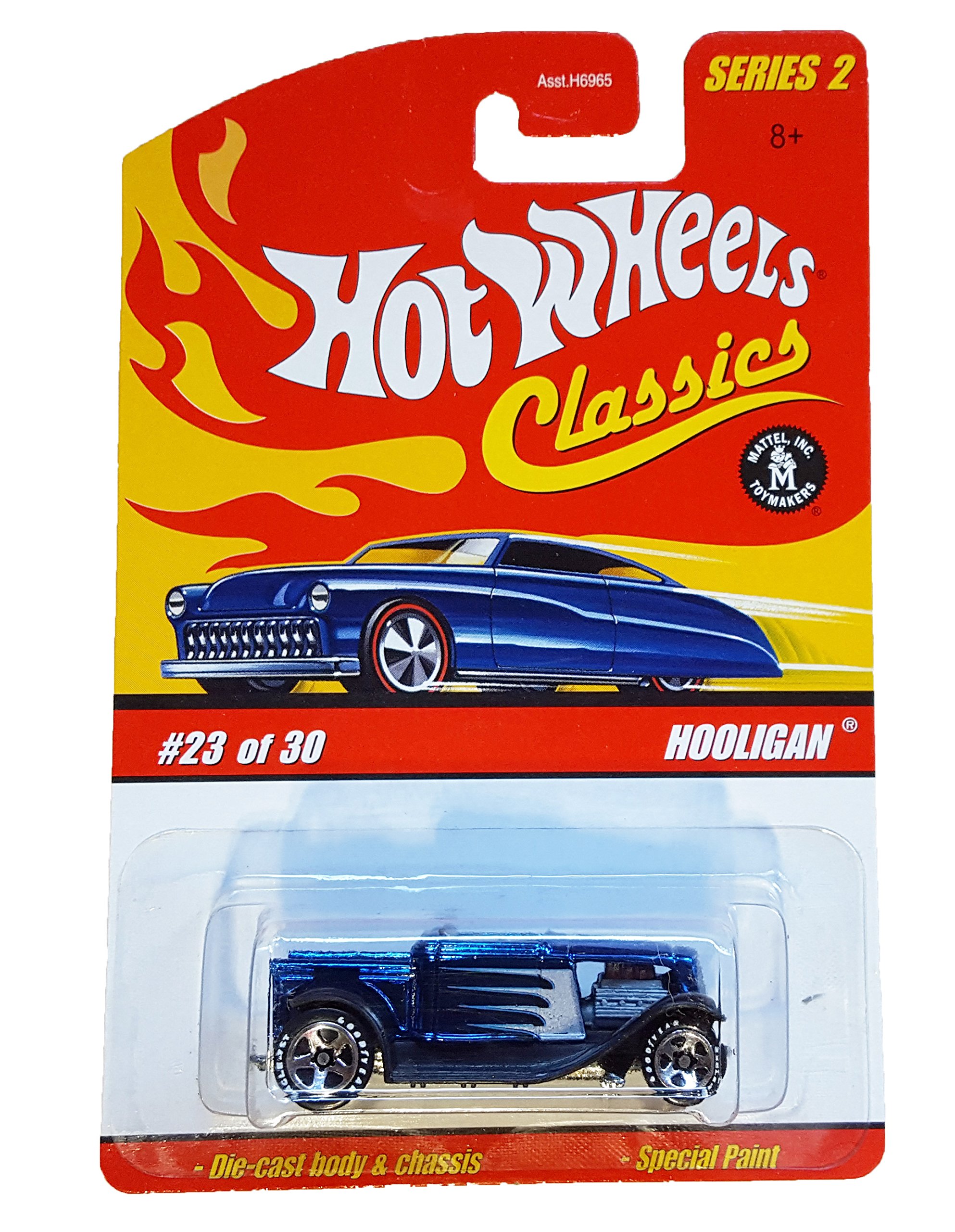 Amazon.com: Hot Wheels Classics Series 2 #23 of 30 Hooligan BLUE 1