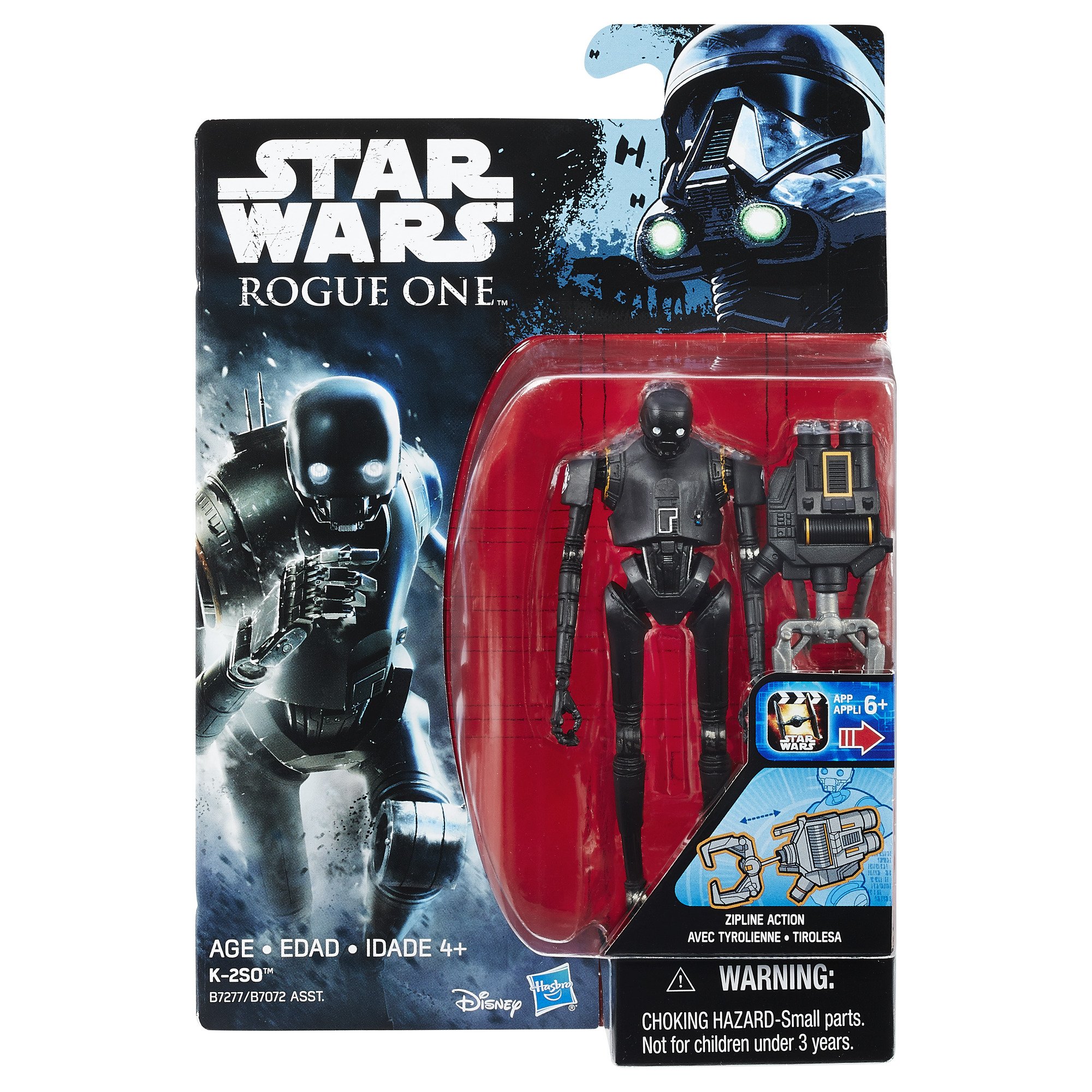 Amazon.com: Star Wars Rogue One K-2SO Figure 3.75 Inches : Toys