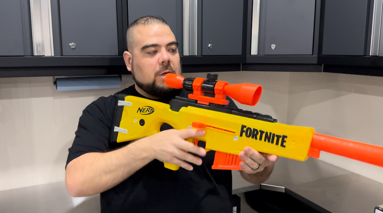 Watch NERF Fortnite BASR-L Bolt Action ﹙review﹚ on Amazon Live